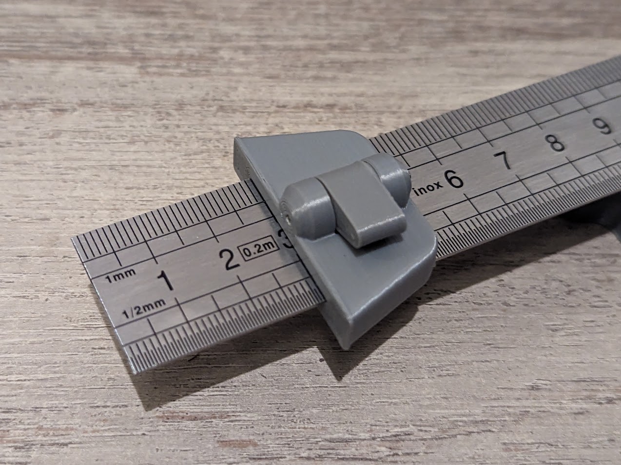Parametric woodworking marking-gauge (for 26mm ruler REMIX)