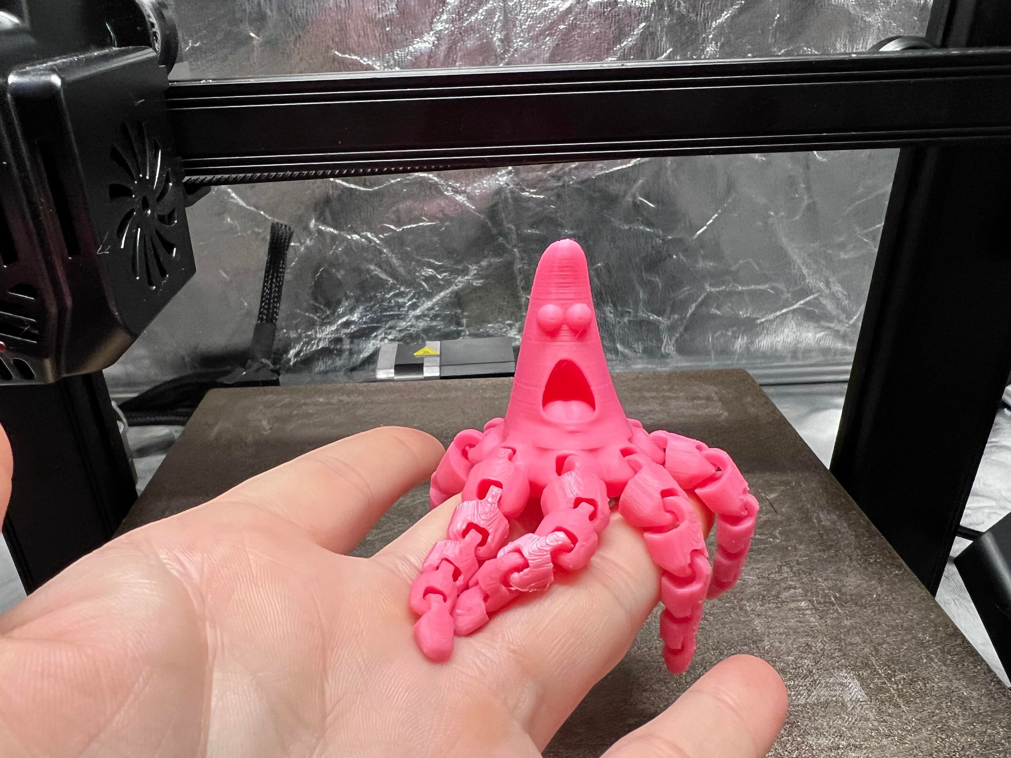 Articulating Surprised Patrick Octopuss