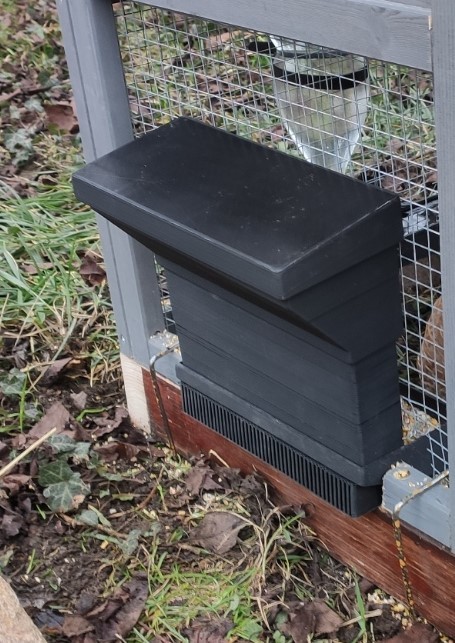 Bird / Chick feeder / trough