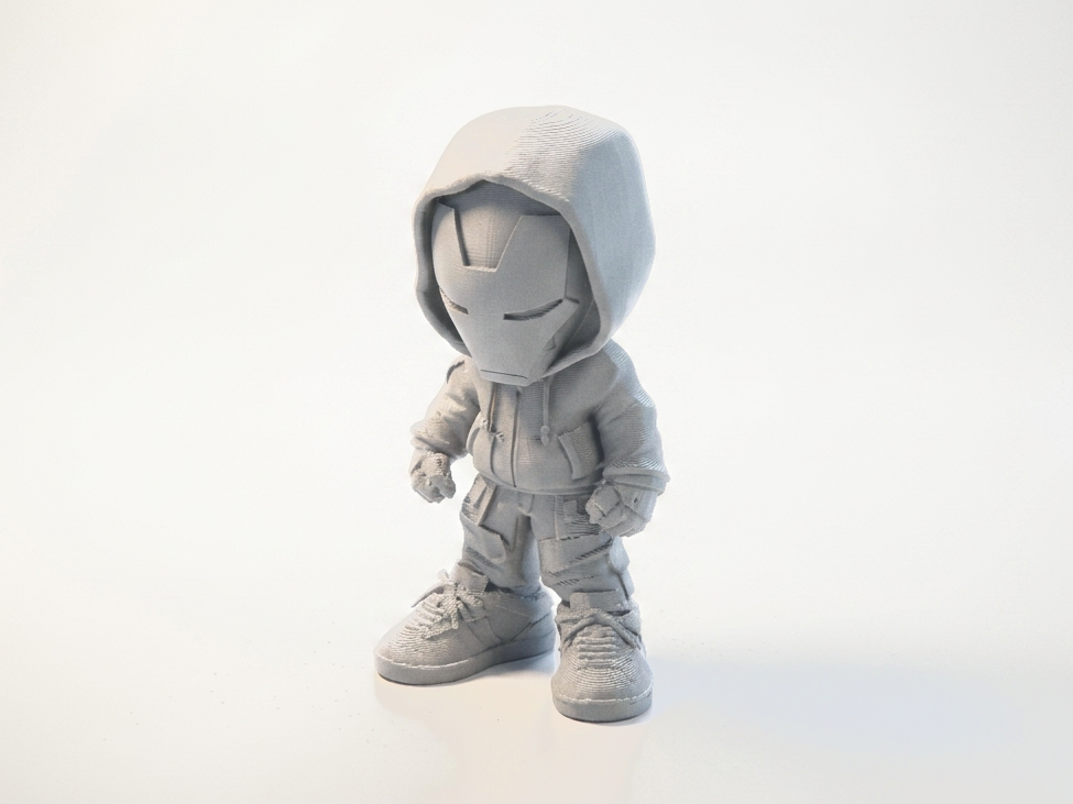 Street Ironman Hoodie Figurine Urban Style 3D Printable