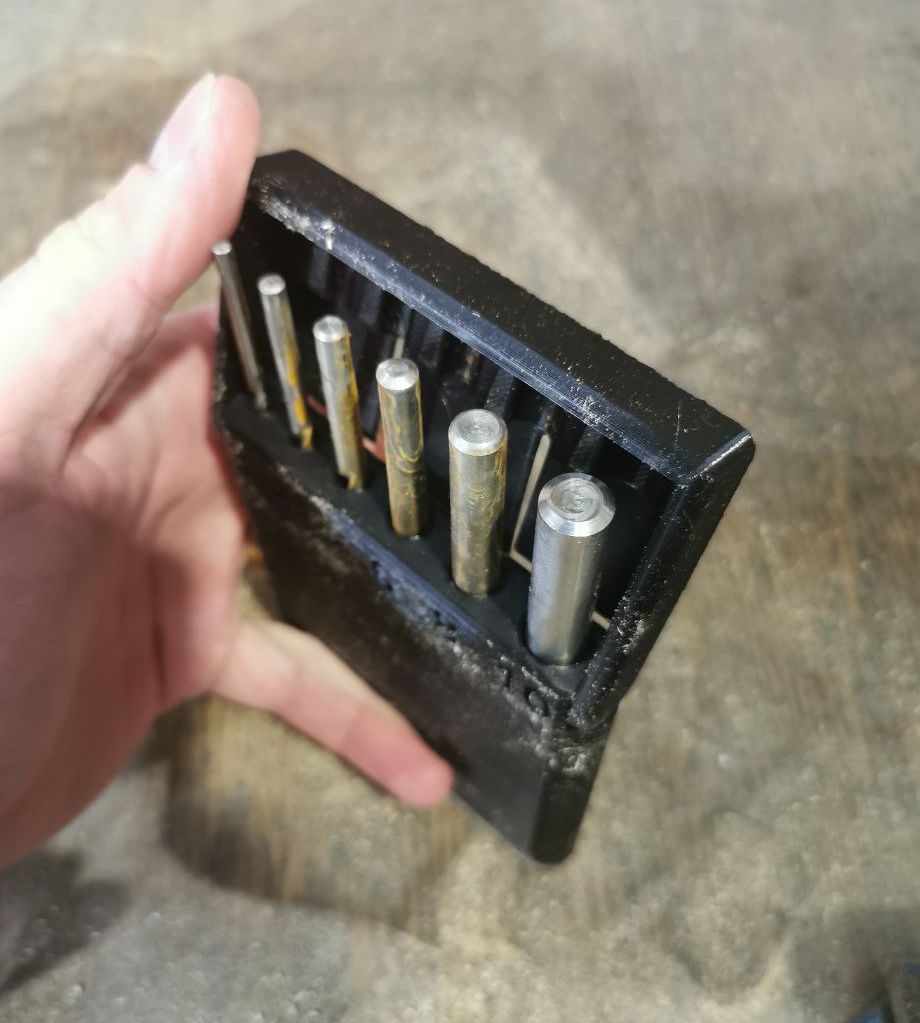 Drill Bit Index Organizer Box Bohrer Set Holzbohrer
