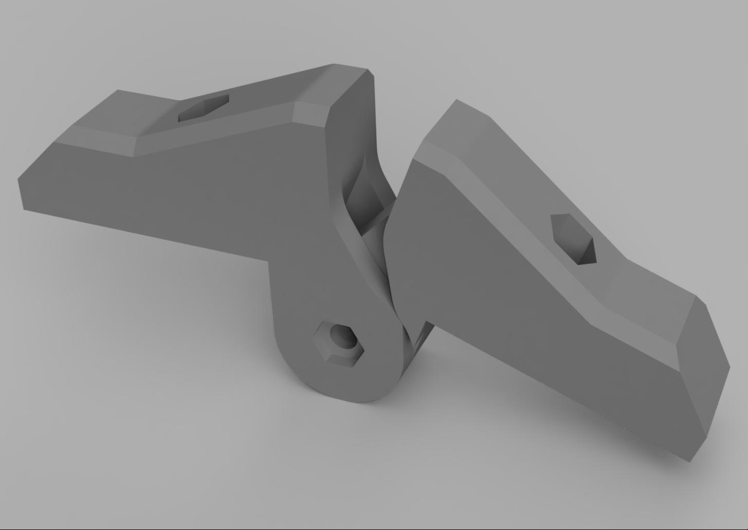 Joint replacement for foldable cloth drying stand (náhradní kloub pro skládací sušák na prádlo)