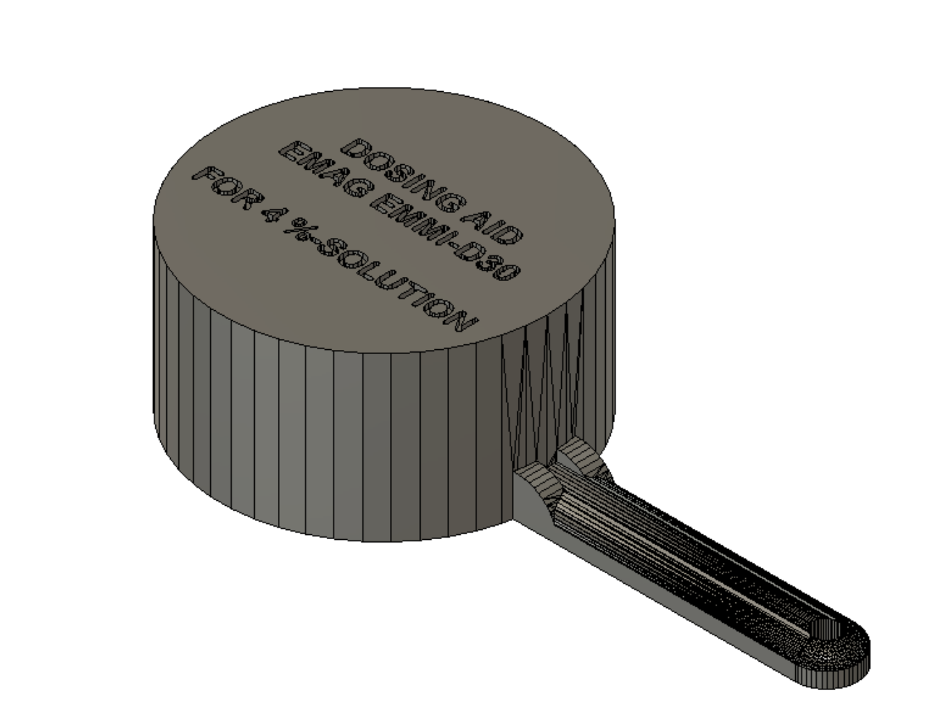 Dosing Aid for 4 %-Solution for EMAG EMMI-D30 Ultrasonic Clenaer