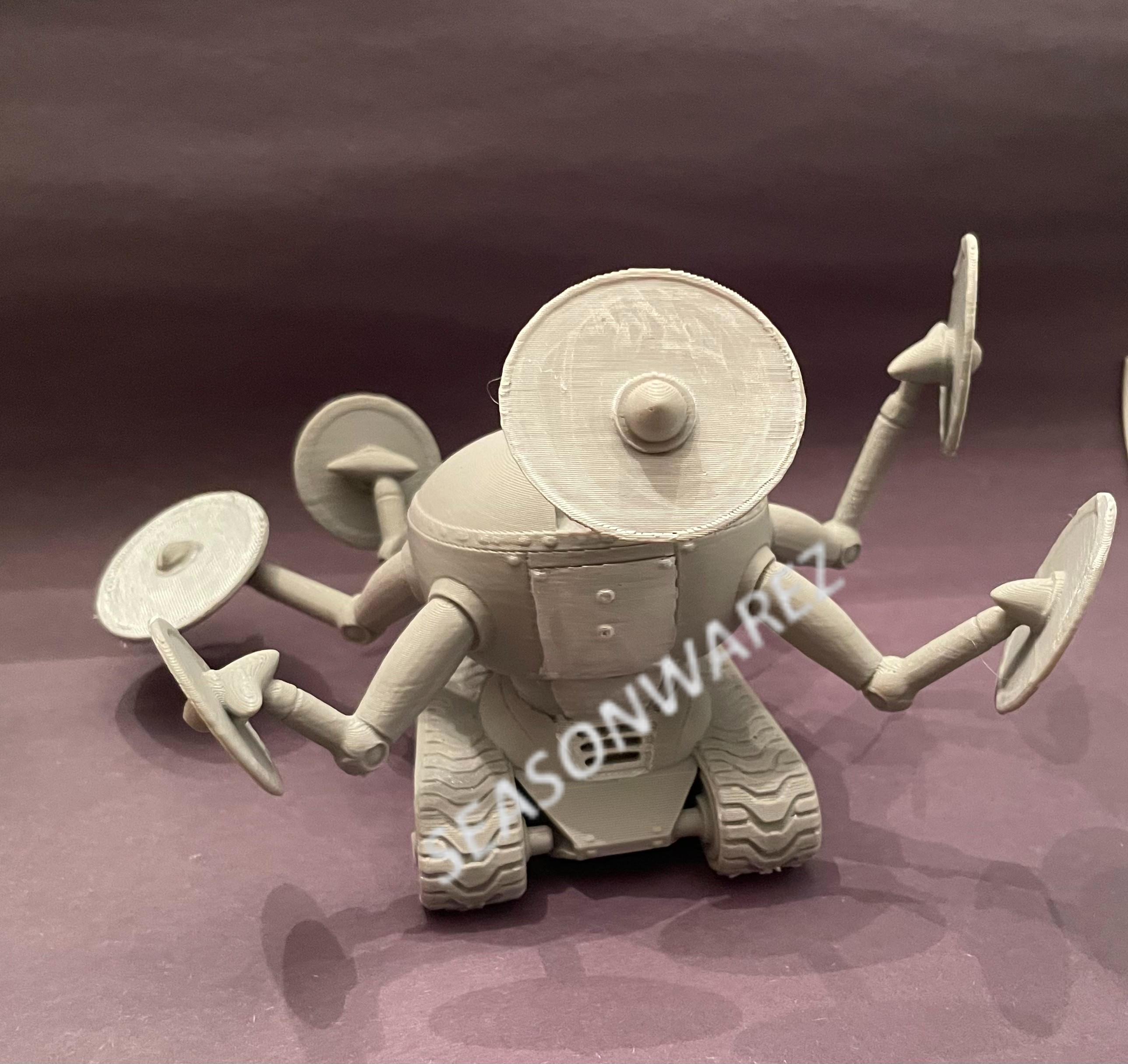 TMNT Manufacturing Robot #2 - The Cutter (Saw Unit )