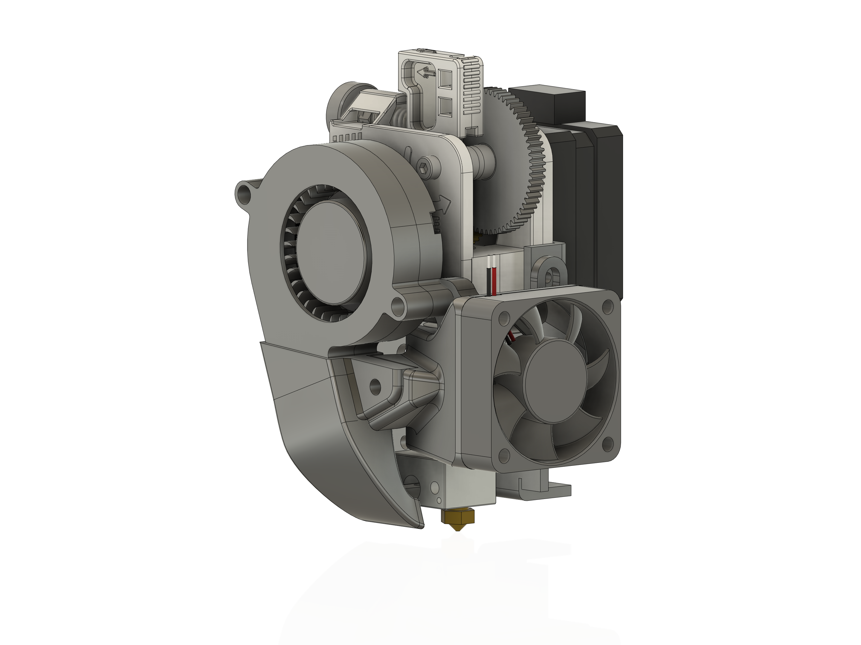 Kingroon KP3S 3.0/PRO mod for E3D V6 / Bambu Lab Hotend + 4010 Fan (UPDATED)