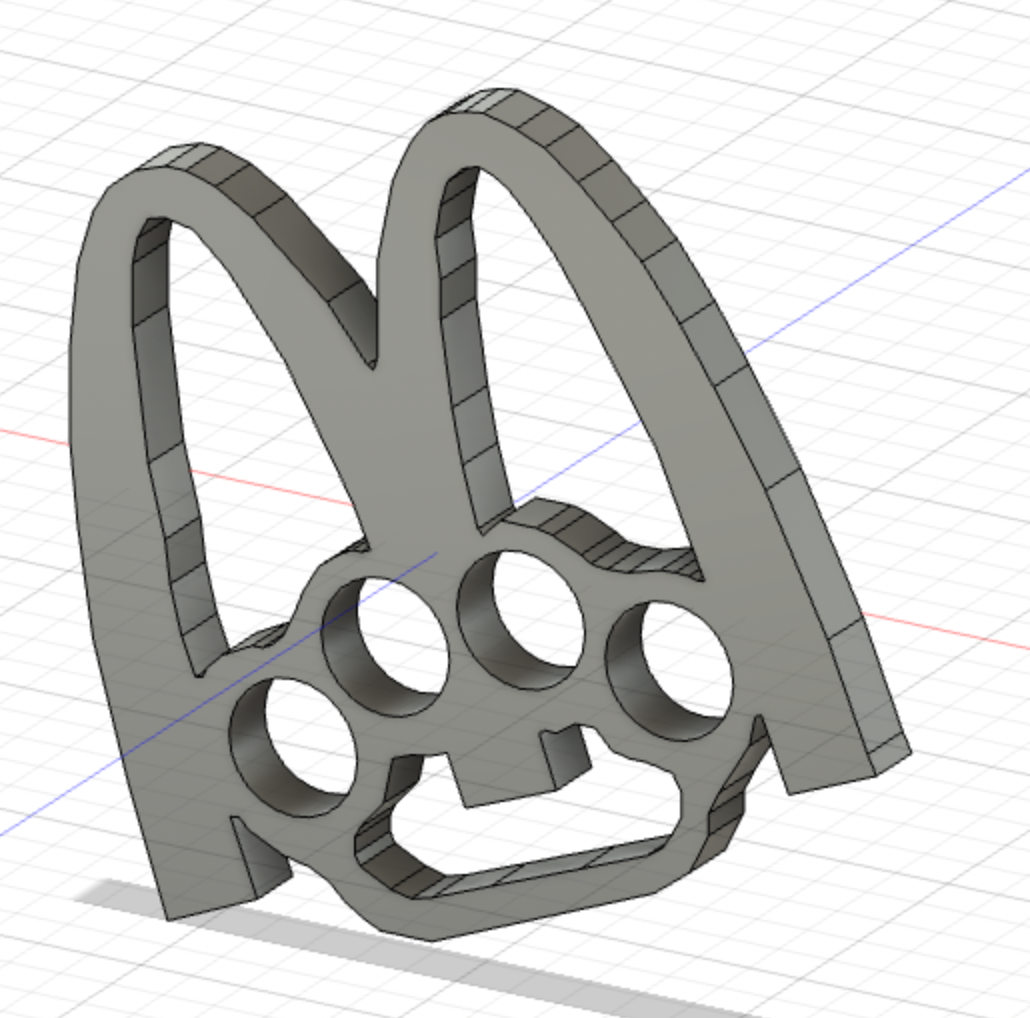 McKnuckle Sandwich "Brass" Knuckles