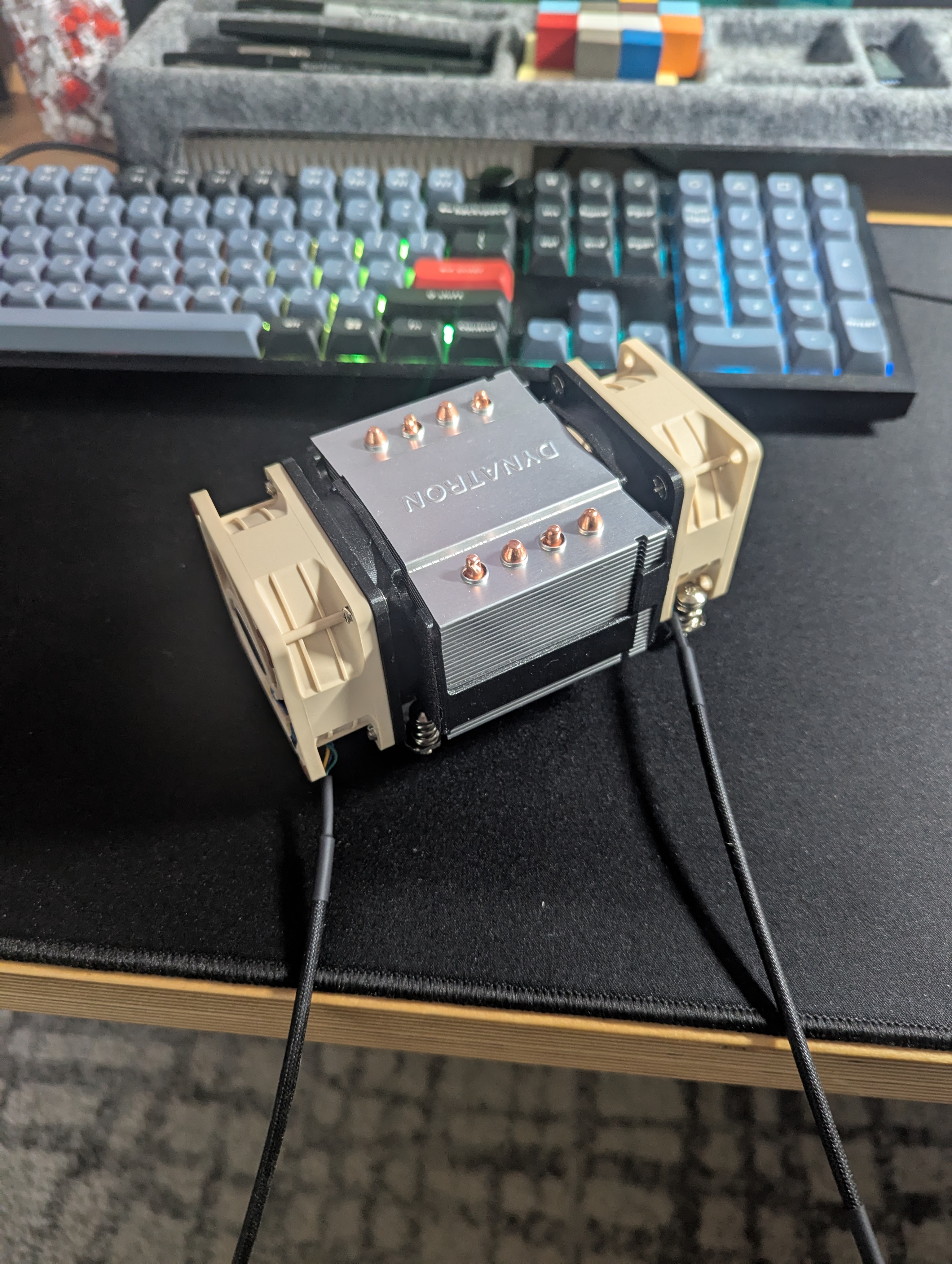 Dynatron A47 AM5 Cooler Noctua Adapters