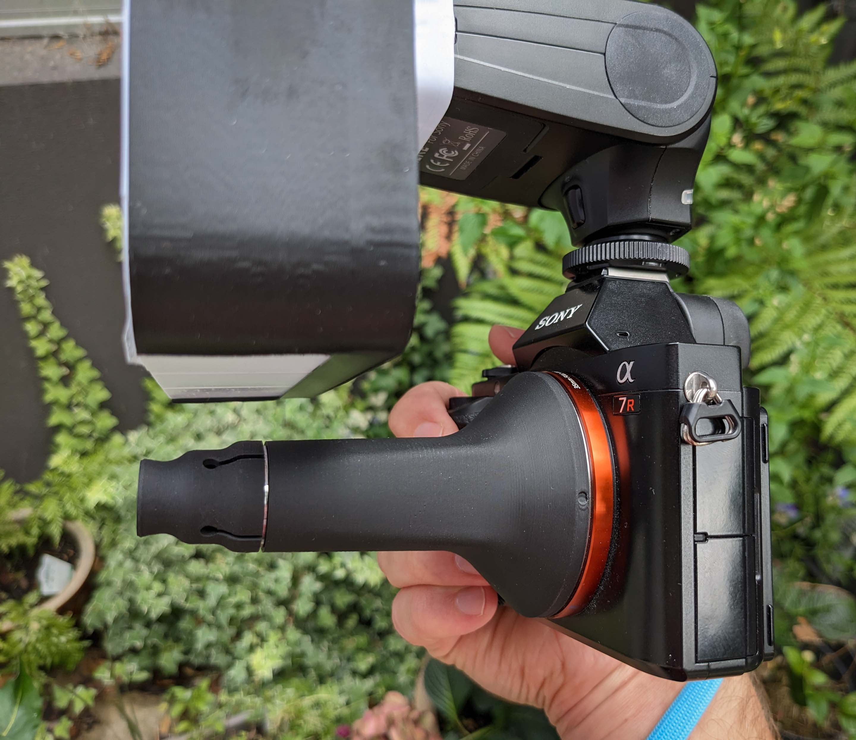 Microscope adapter for 2x macro photography with Sony A, E/FE, Canon EF/EF-S, M, RF, Nikon F, Z, Fuji X, Fuji G, M4/3, Pentax M42 cameras