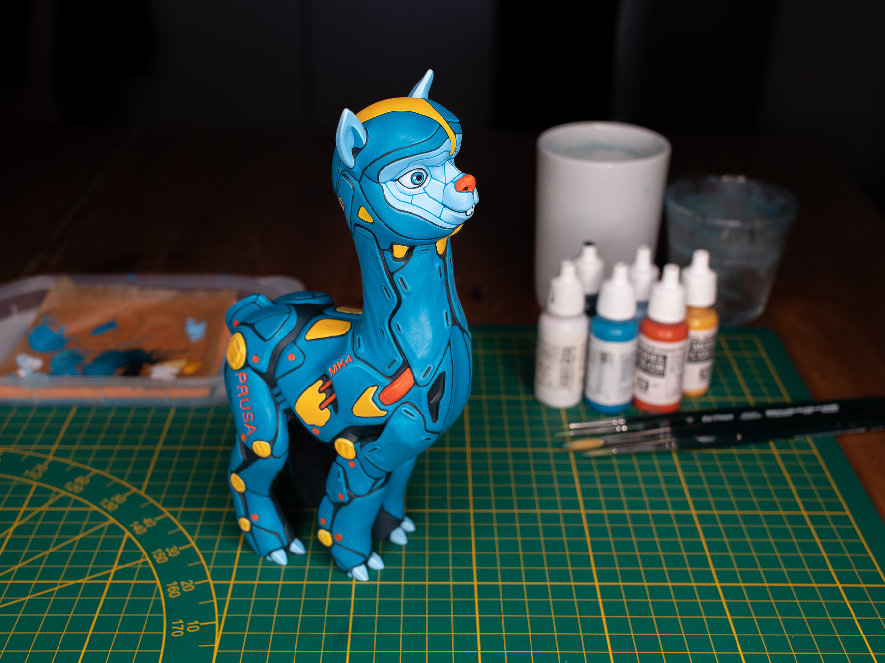 Robo Alpaka - sample model