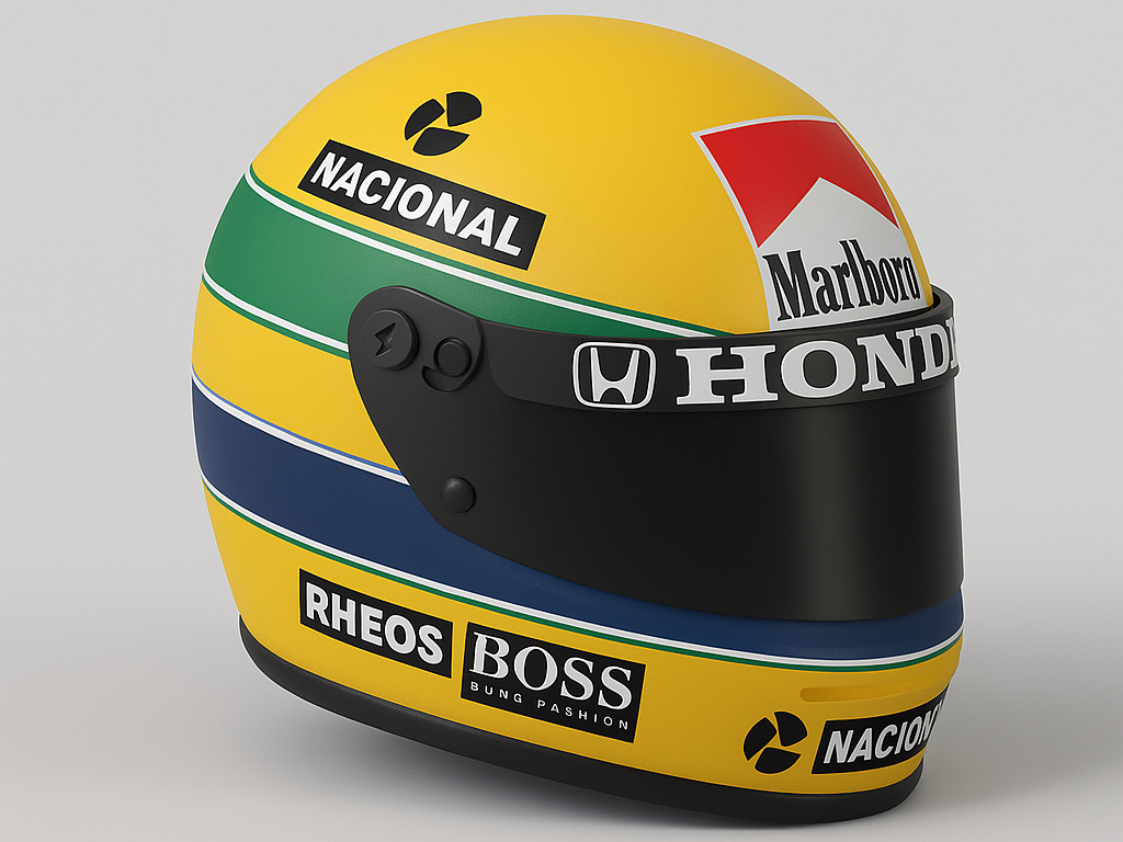 Ayrton Senna Helmet (1991)
