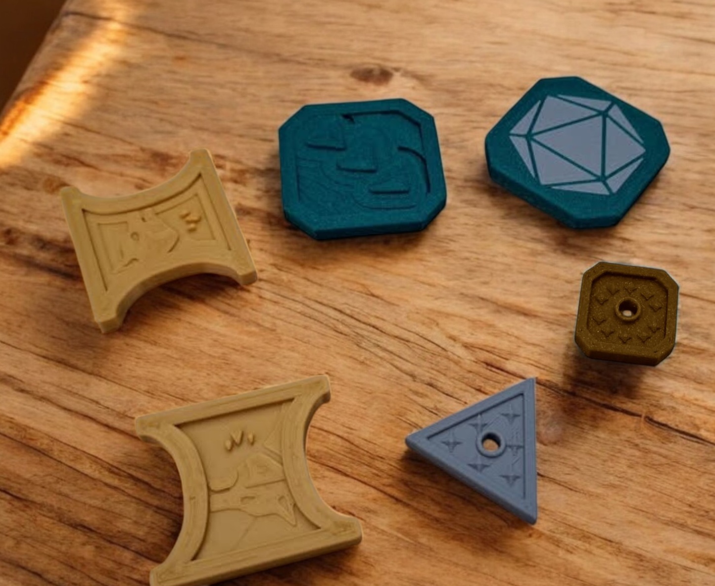 Many tokens of the Forgotten Realms
