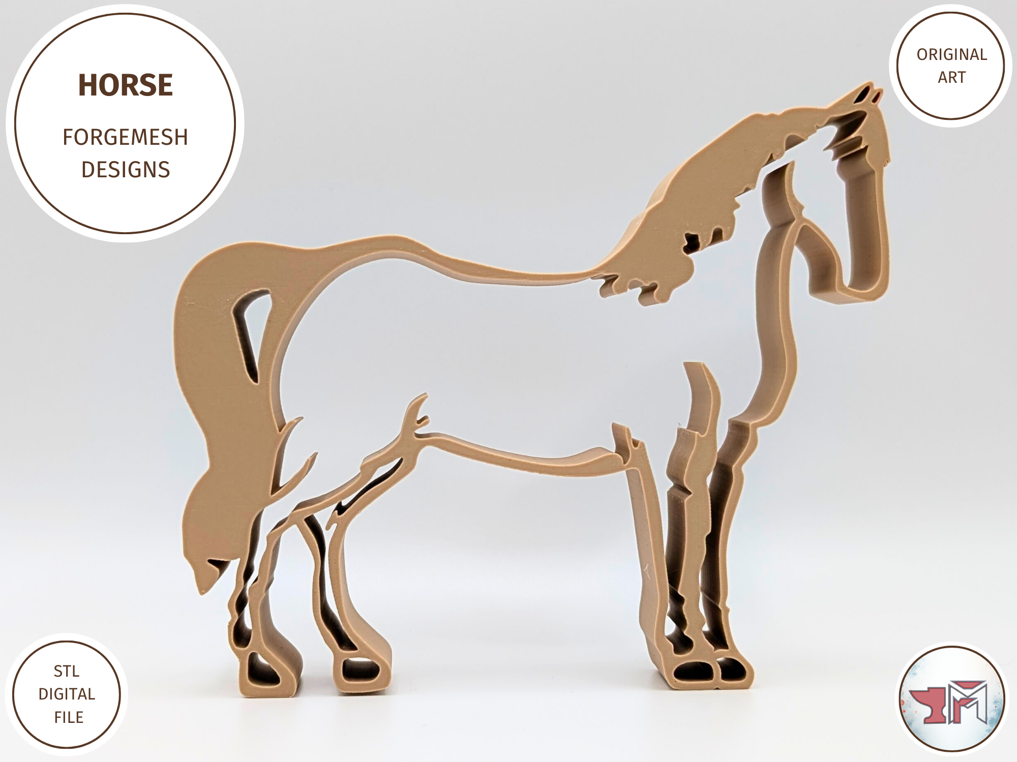 Farm Animal - Horse STL