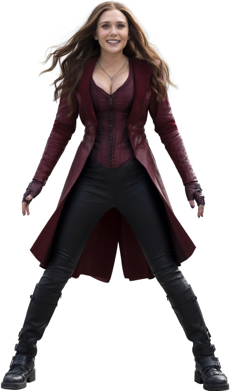 Figura de Scarlet Witch (Bruja Escarlata) - Multicolor y STL