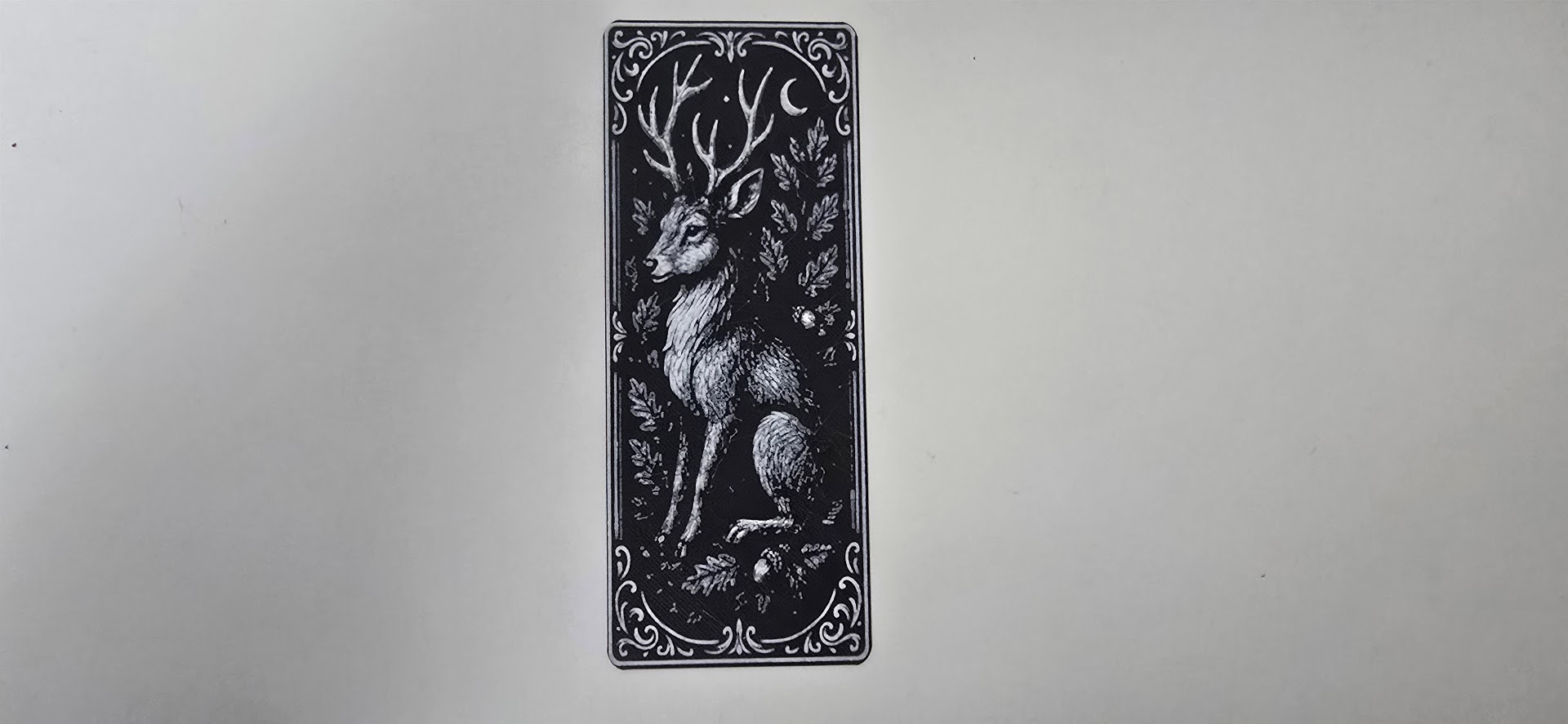 Forest Stag Mythological Fantasy Bookmark