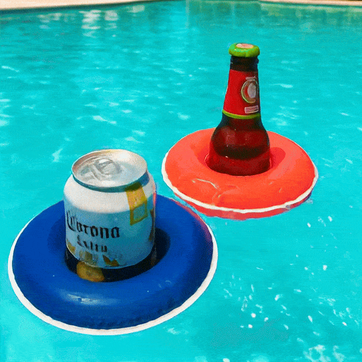 Pool Floaty for Drinks, This Summer Must-Have Can Holder