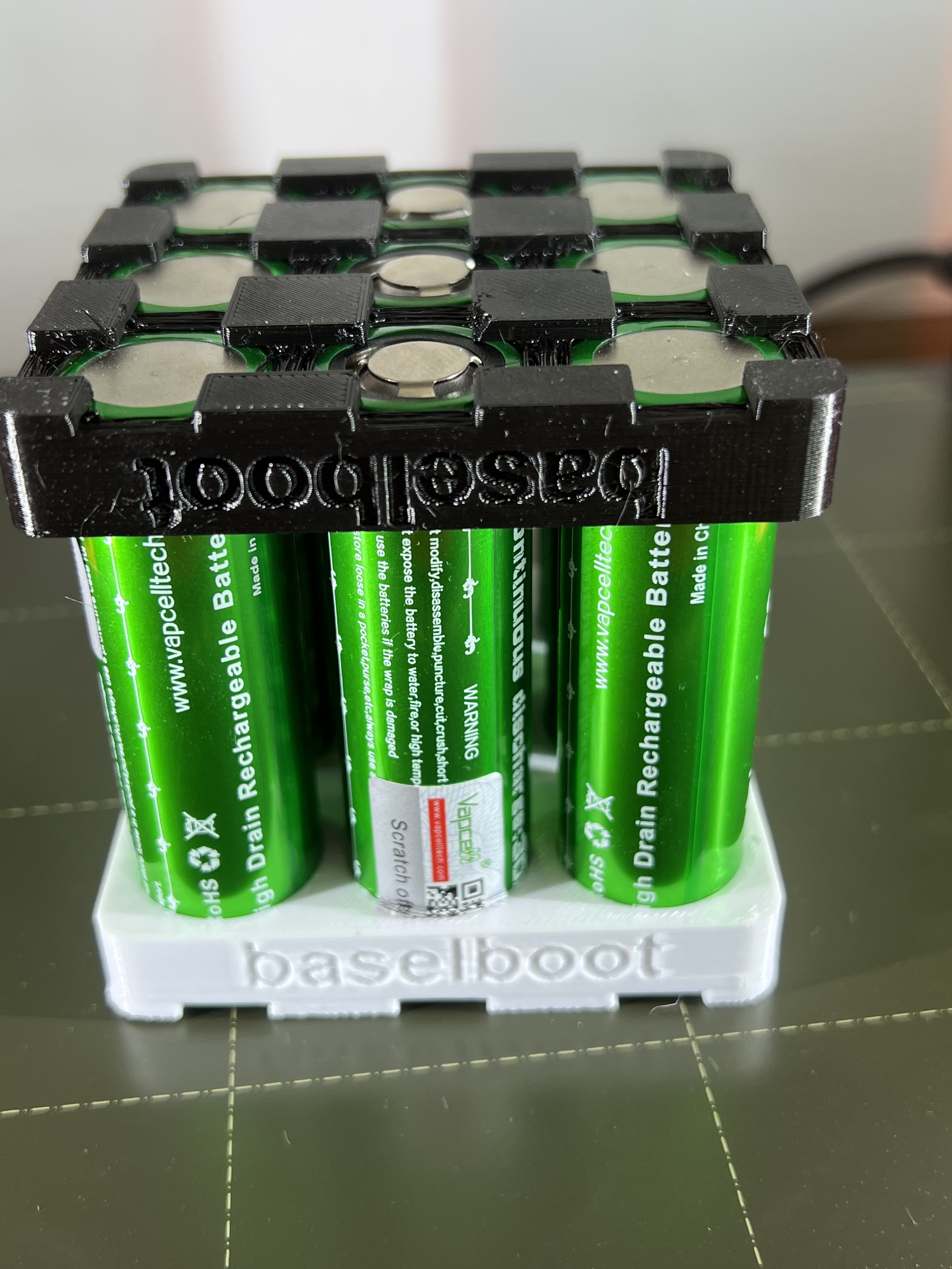 21700 3S 3P Battery Pack Spacer