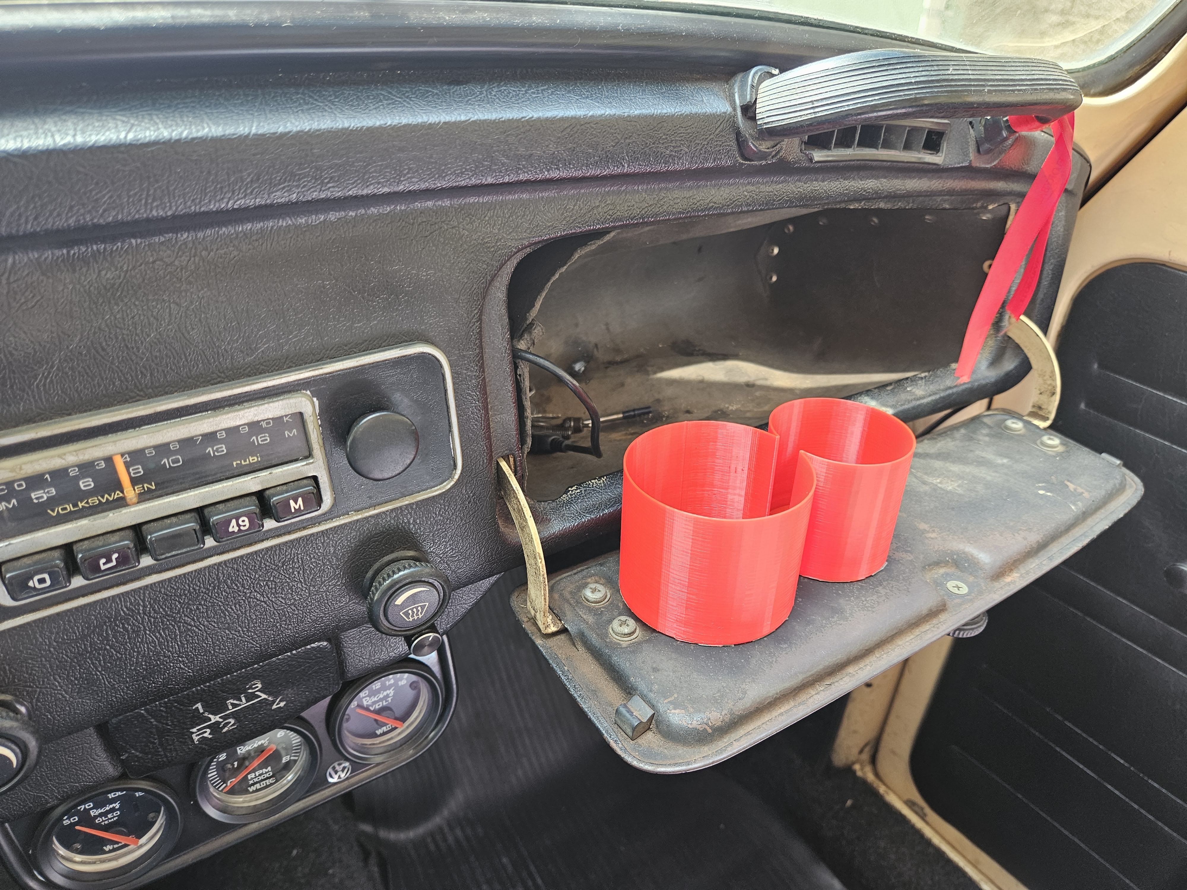 Porta Copos Fusca/ VW Beetle cup holder