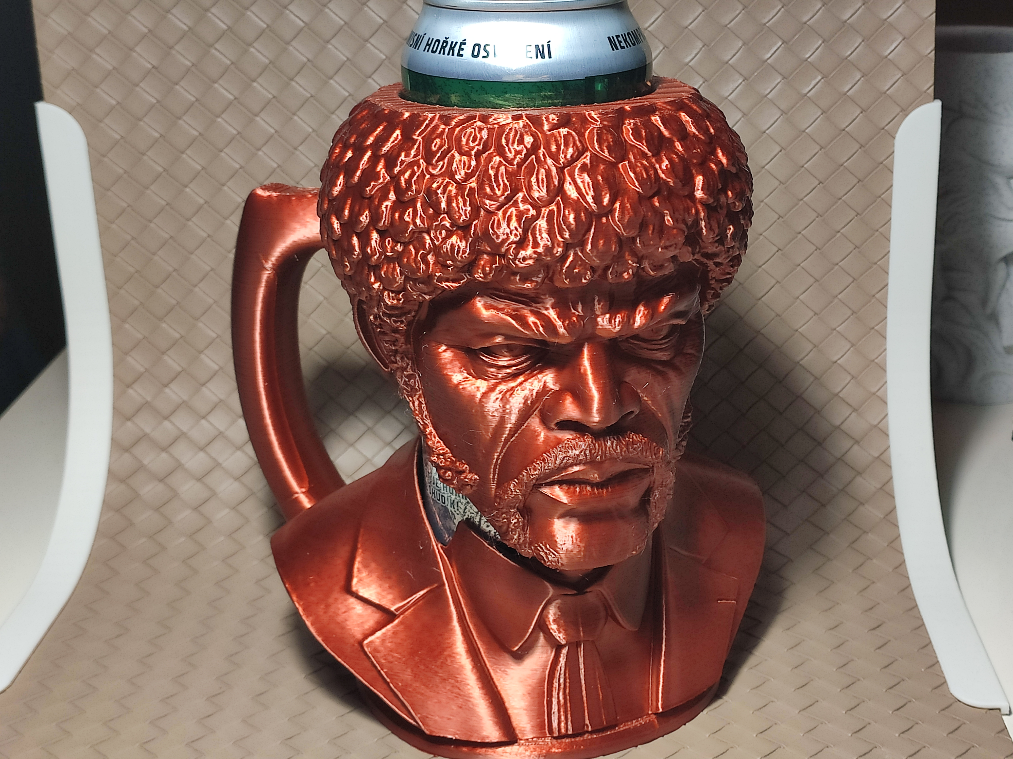 Jules (Pulp Fiction) - Samuel L. Jackson - Can Holder / Beer Mug