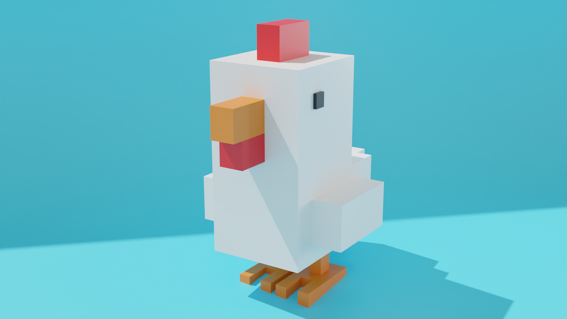 Chicken from Crossy Road