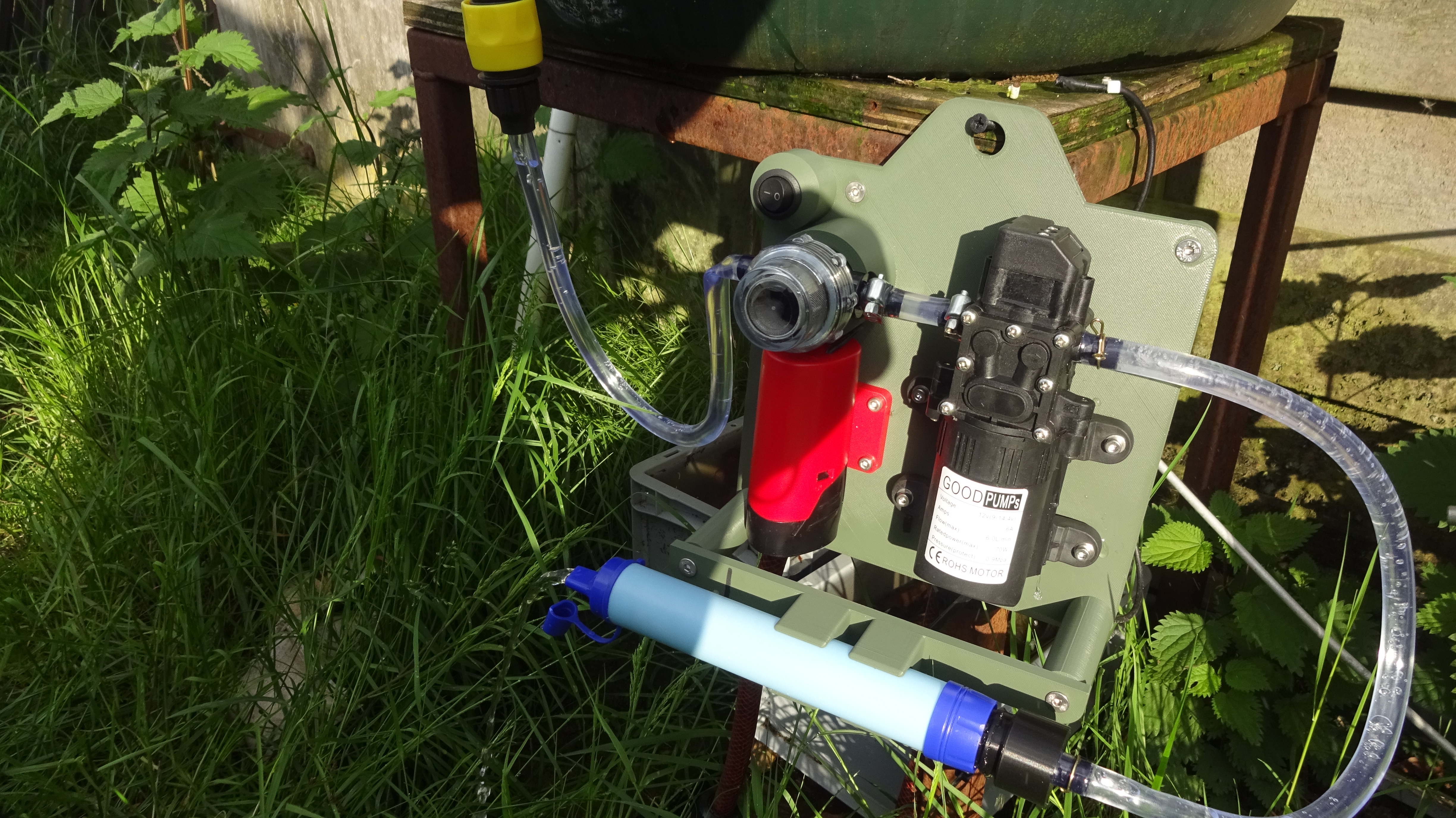 Water filter pump prepper TEMU ALIEXPRESS FILTERS