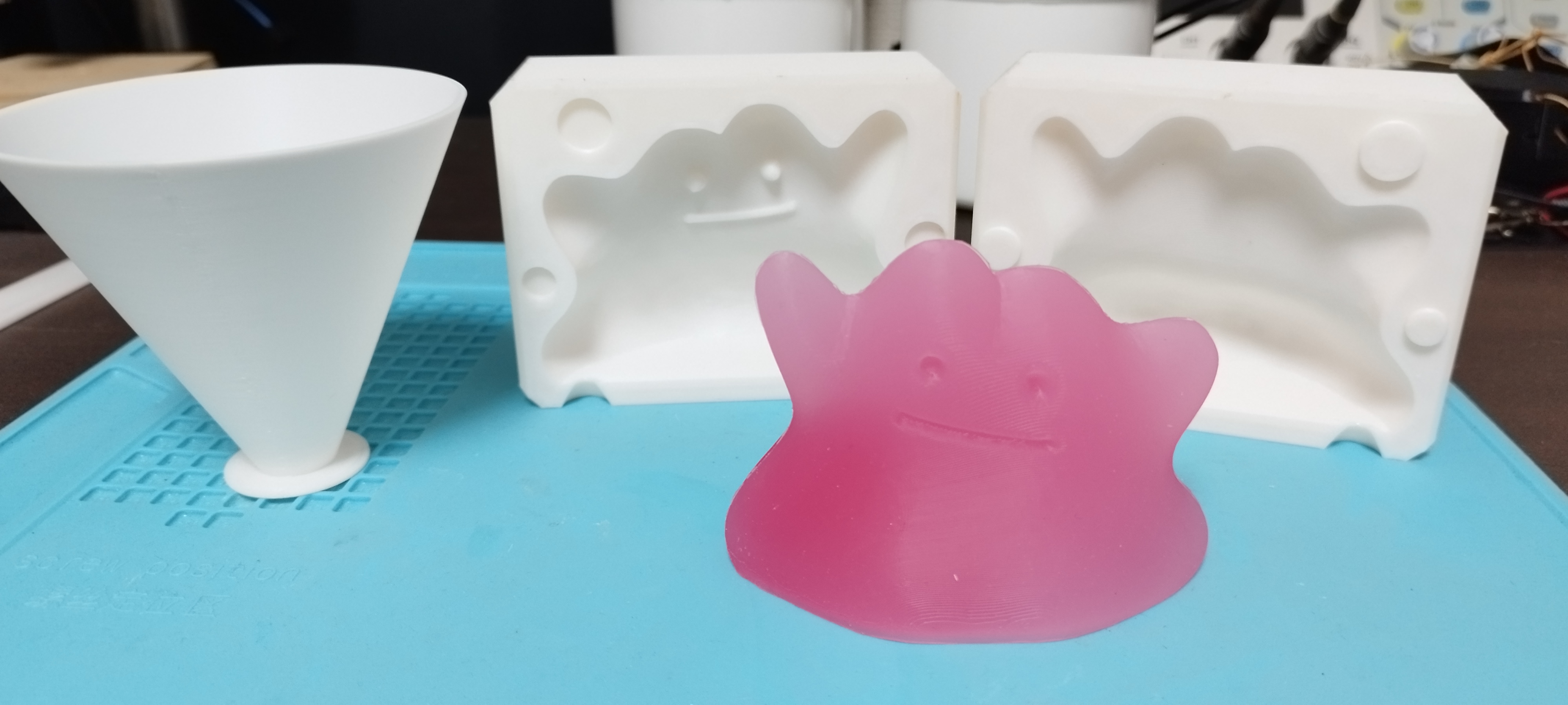 Silicone Ditto(Pokemon) Mold