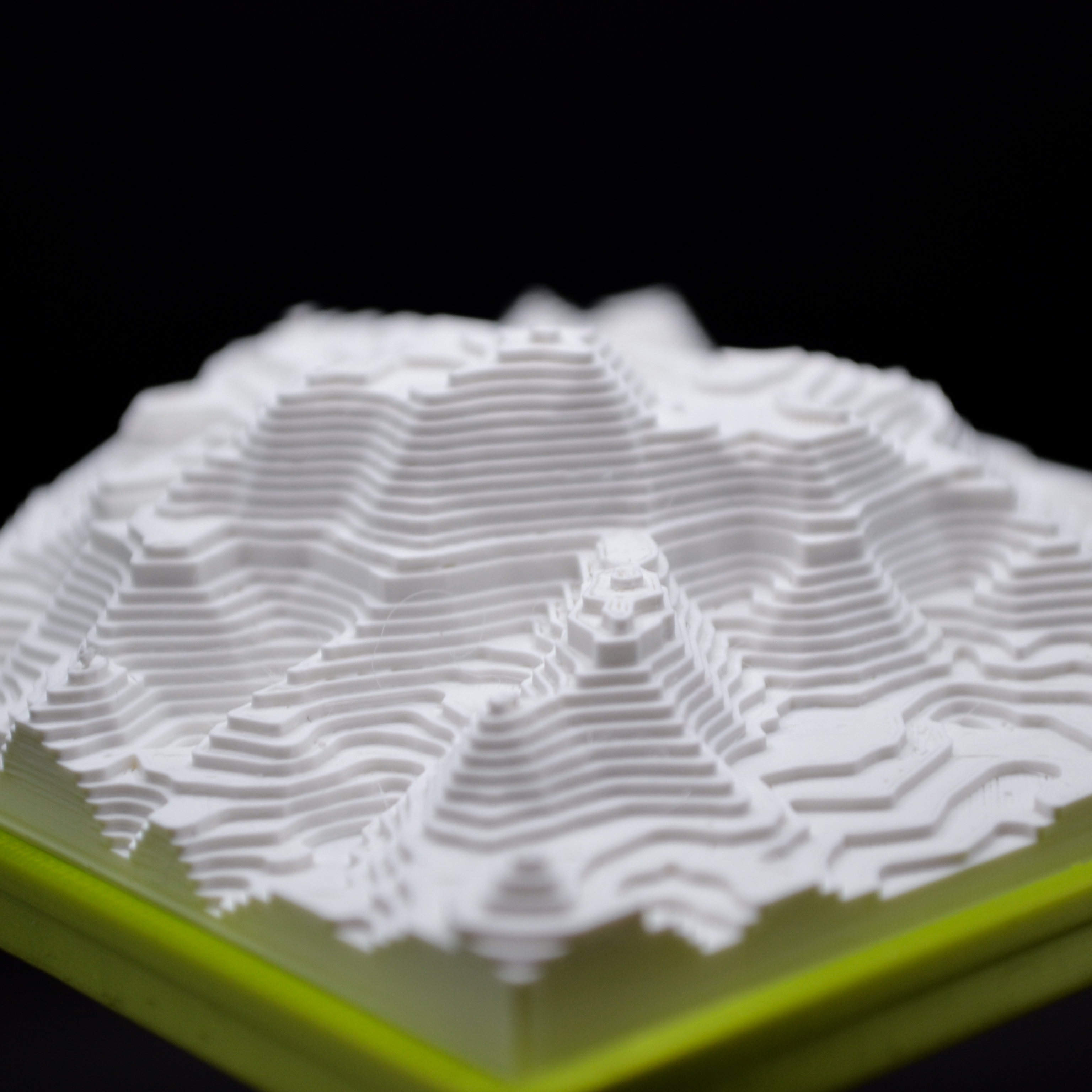 3D height map of Serra da Estrela (Portugal)