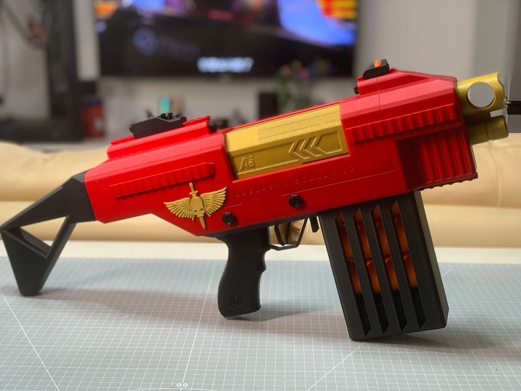 Warhammer40k bolter style mod for the Leblasto Scully V2
