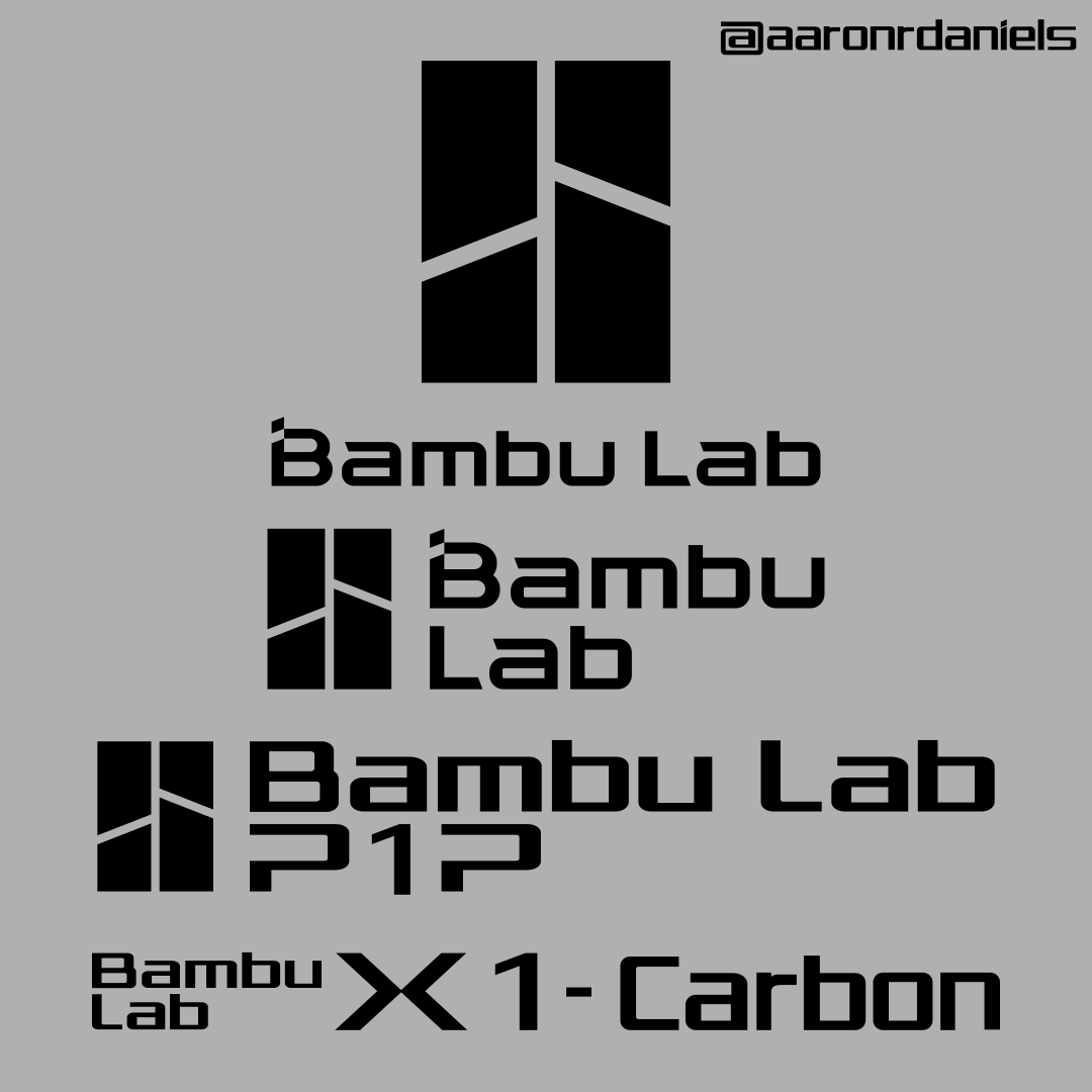 Bambu Lab Logo 95% Accurate Re-creation