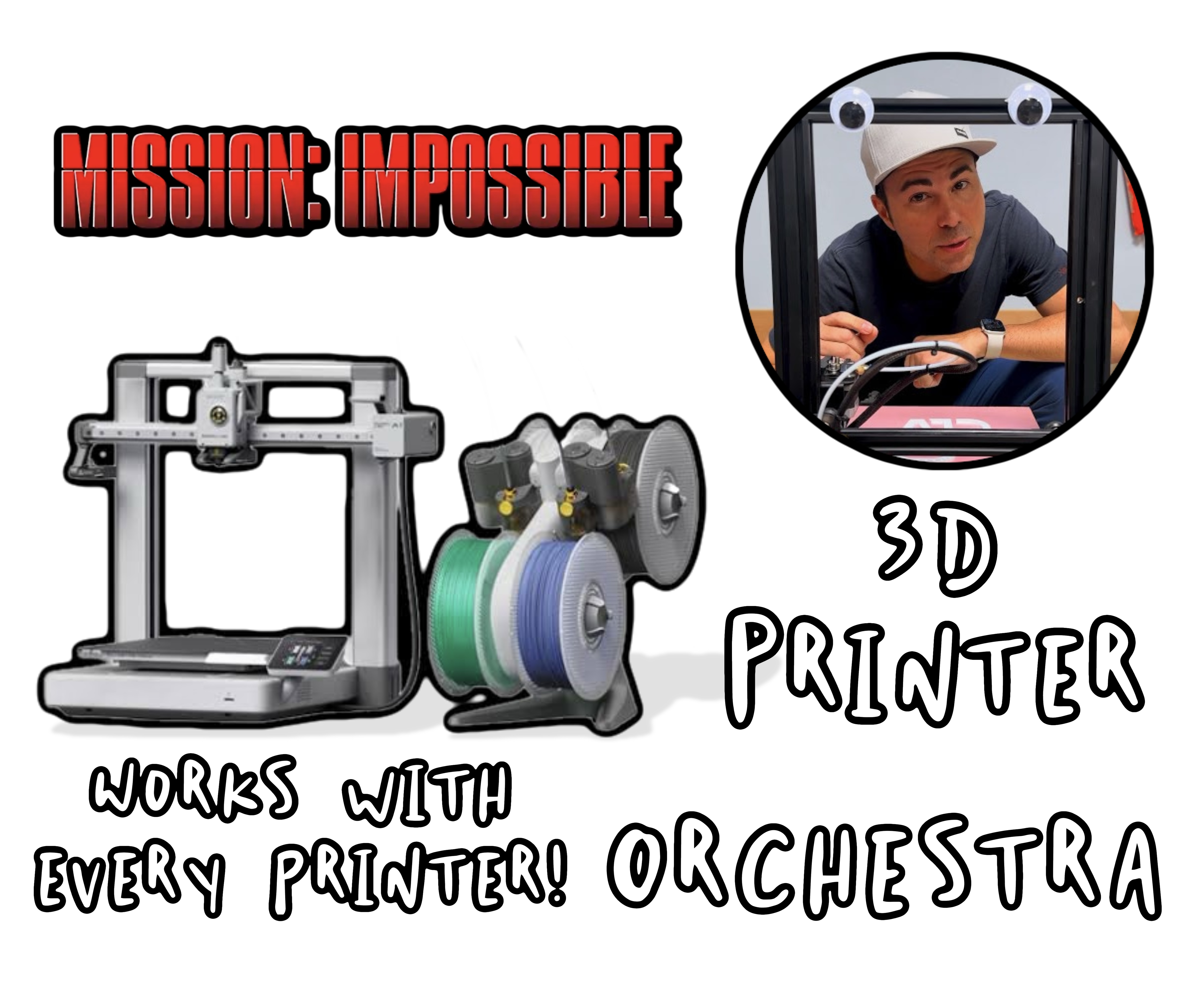 3d Printer Orchestra Song - Mission Impossible