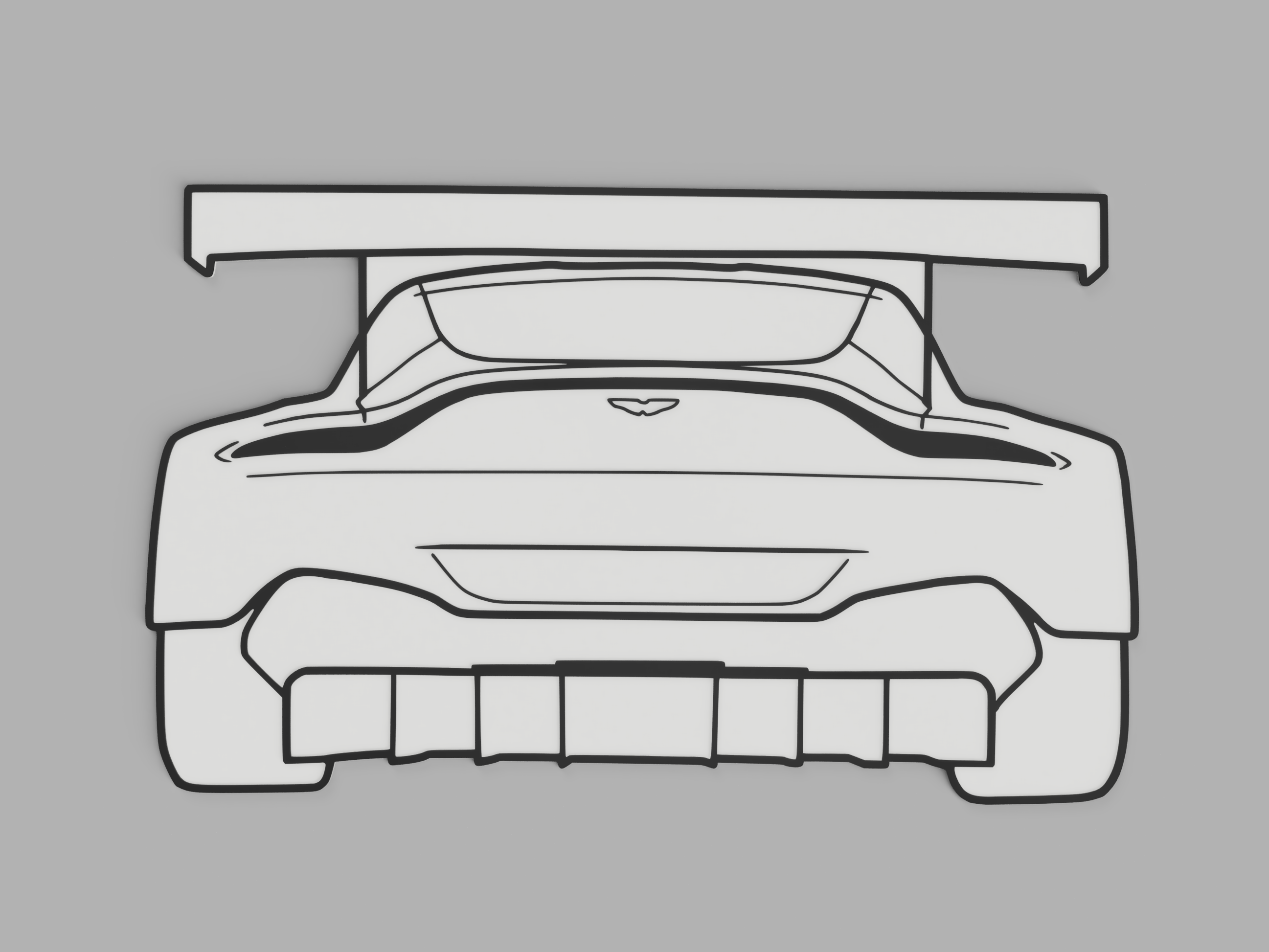 Aston Martin Vantage GT3 - Wall Art