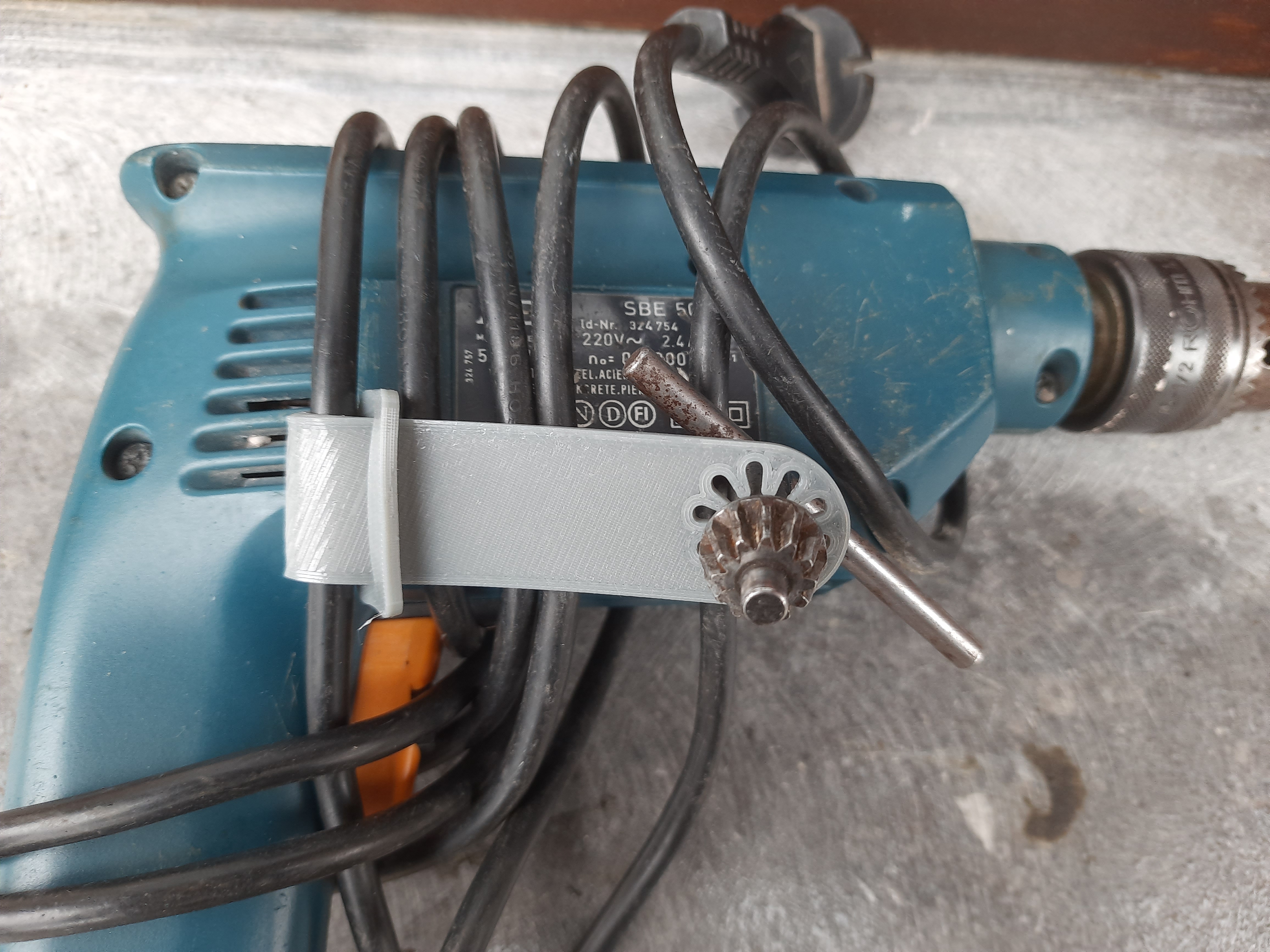 Mandrel key keeper