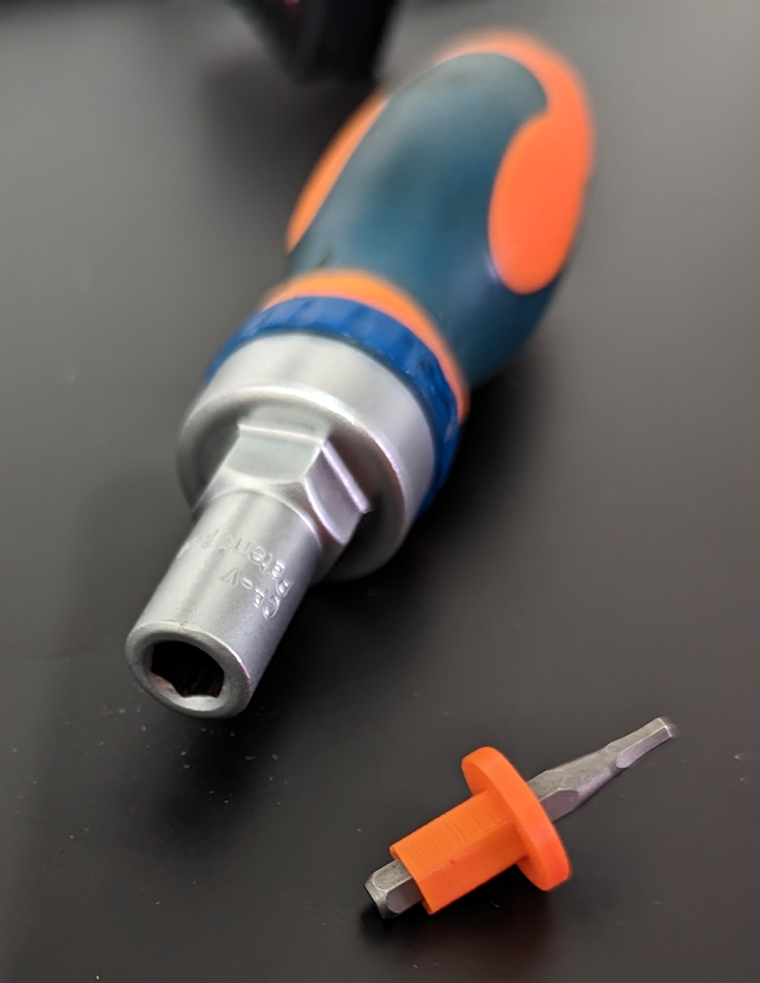 Precision screwdriver bits adapter