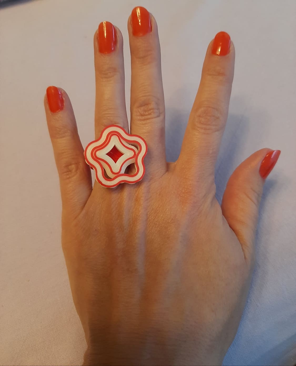 Spinning Bloomy Fidget Ring 2.1