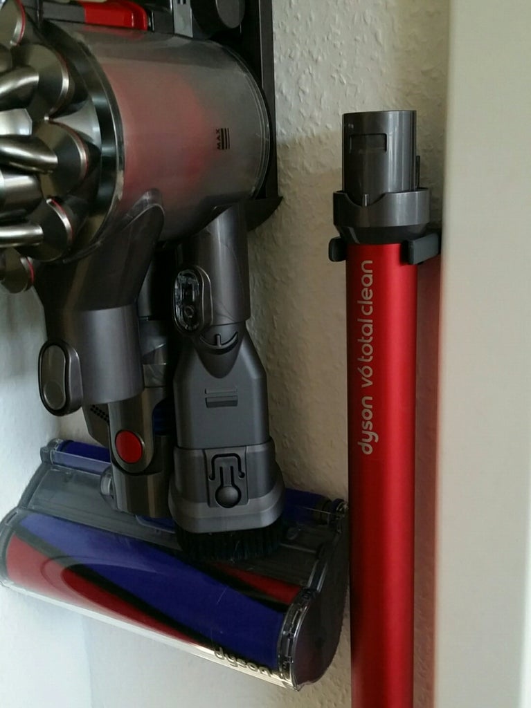 Dyson extension tube wall mount (MultiClip)