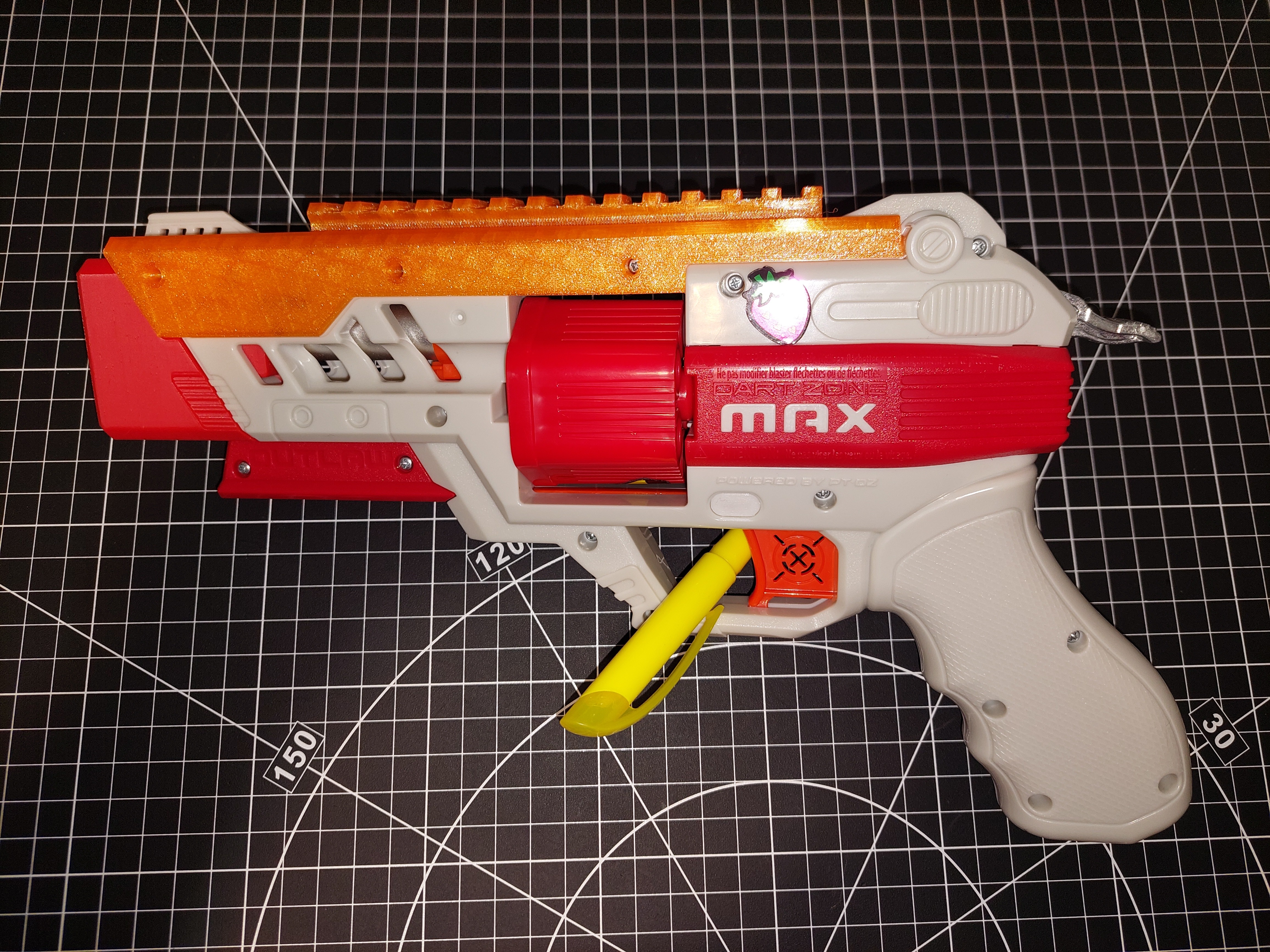 Dart Zone Outlaw Max Picatinny Top Rail