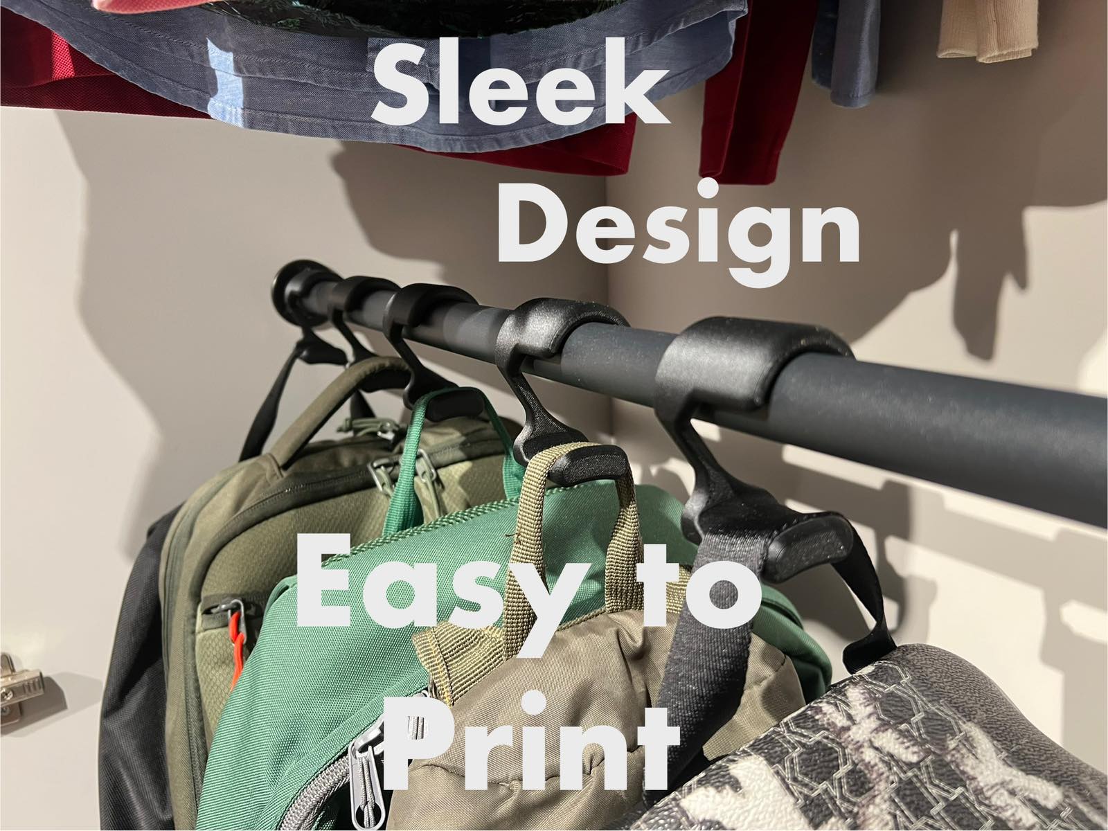 Aesthetic backpack hanger