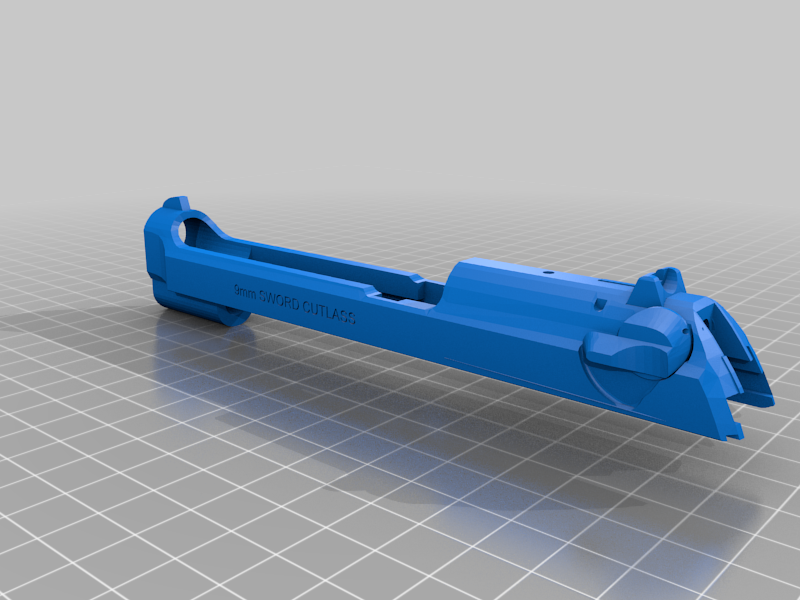 Revy's Berretta 92f Cutlass From Black Lagoon Anime
