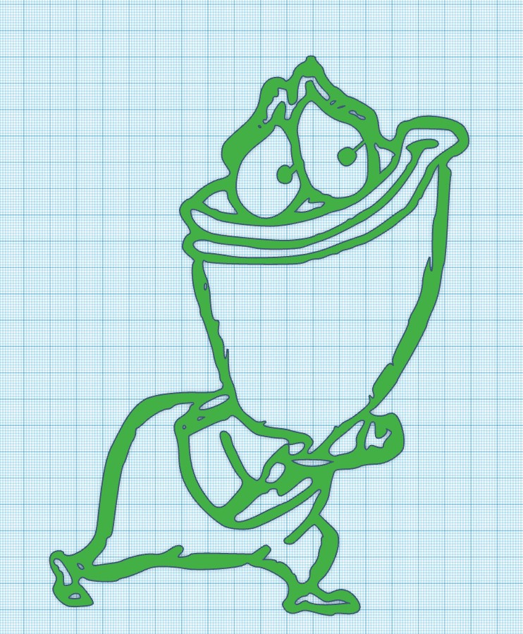 ED BIGHEAD - ROCKOS MODEN LIFE - WALL ART