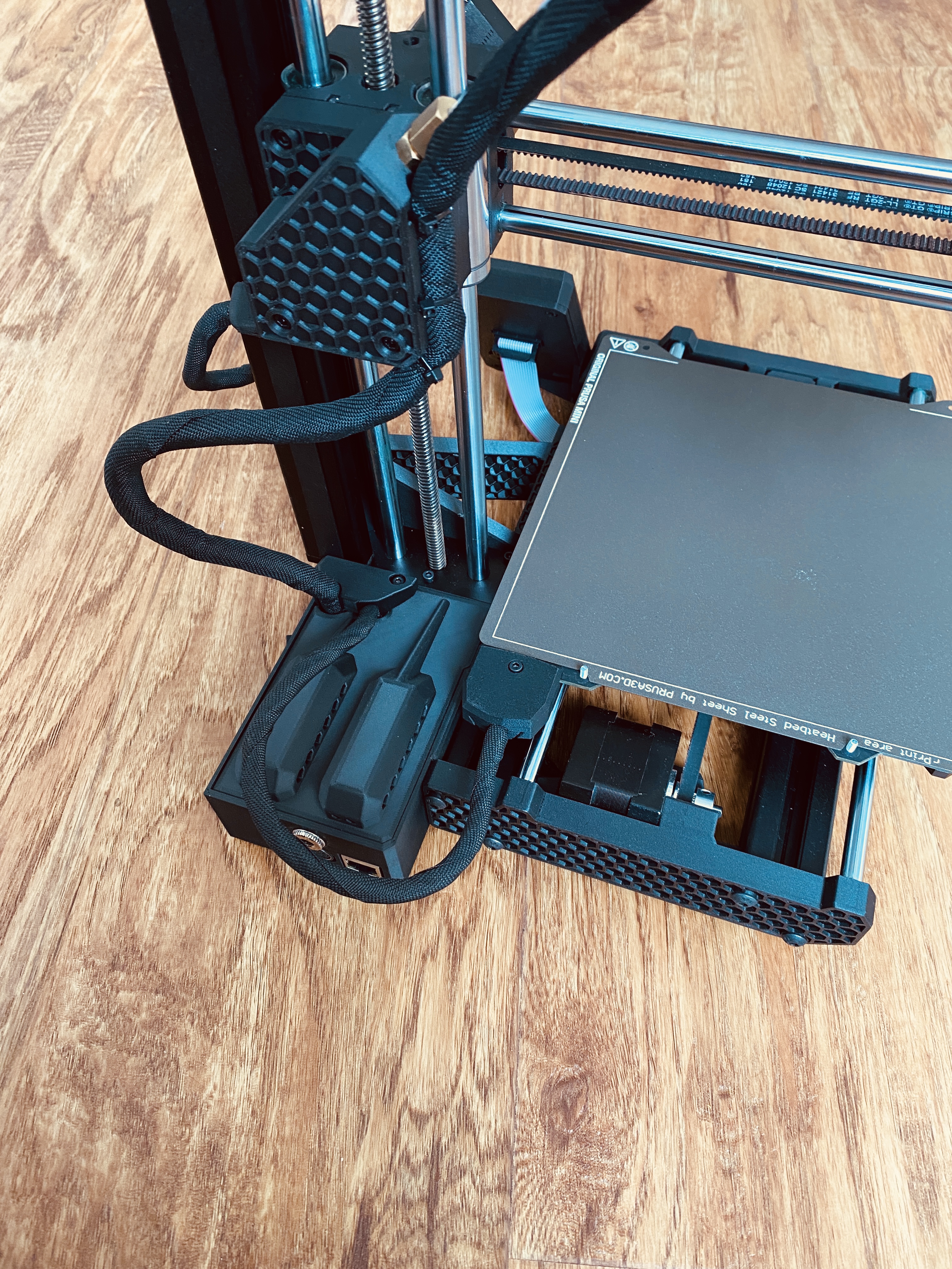 Prusa MINI extruder placeholder with filament sensor (for Direct Drive conversions)