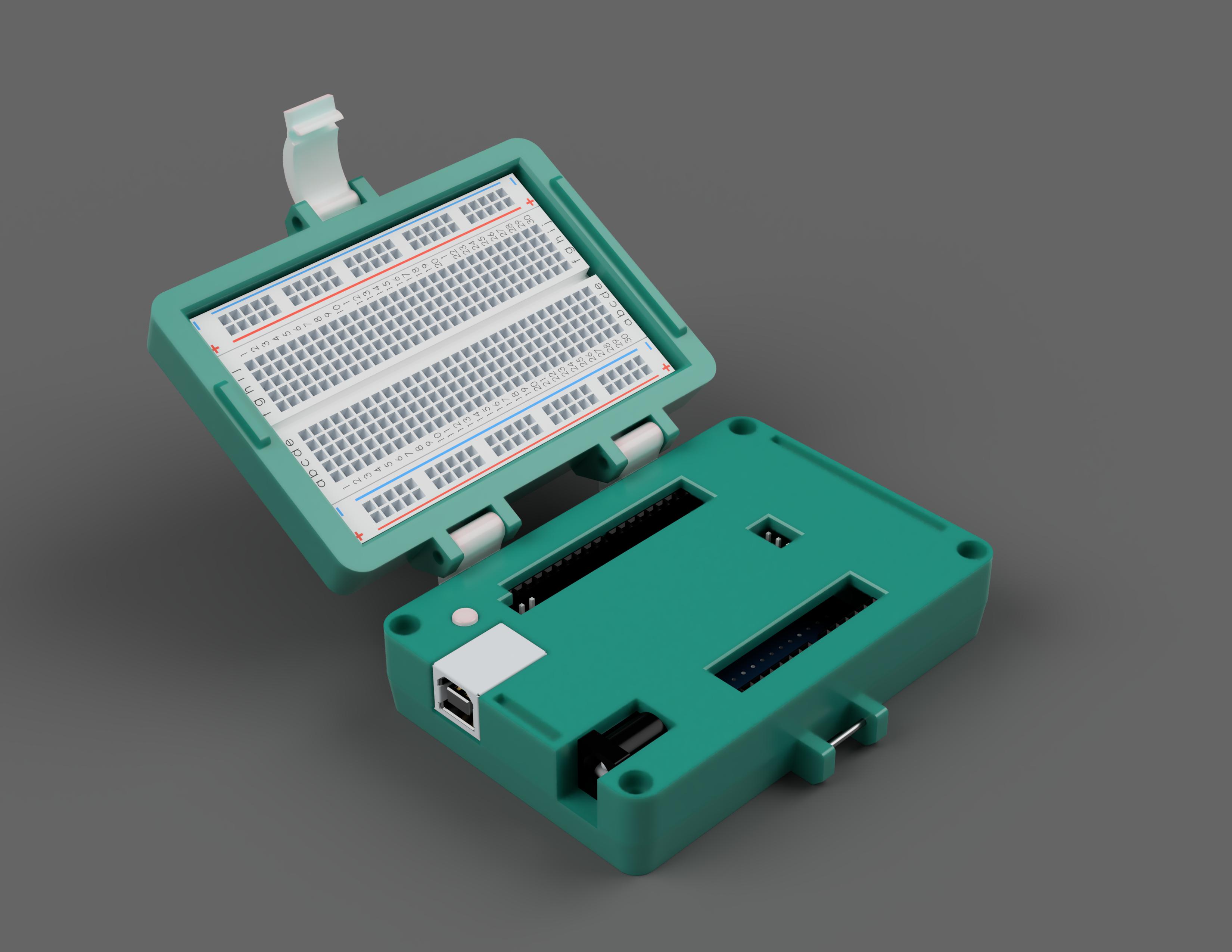 Arduino Uno Case w/ Breadborad Insert