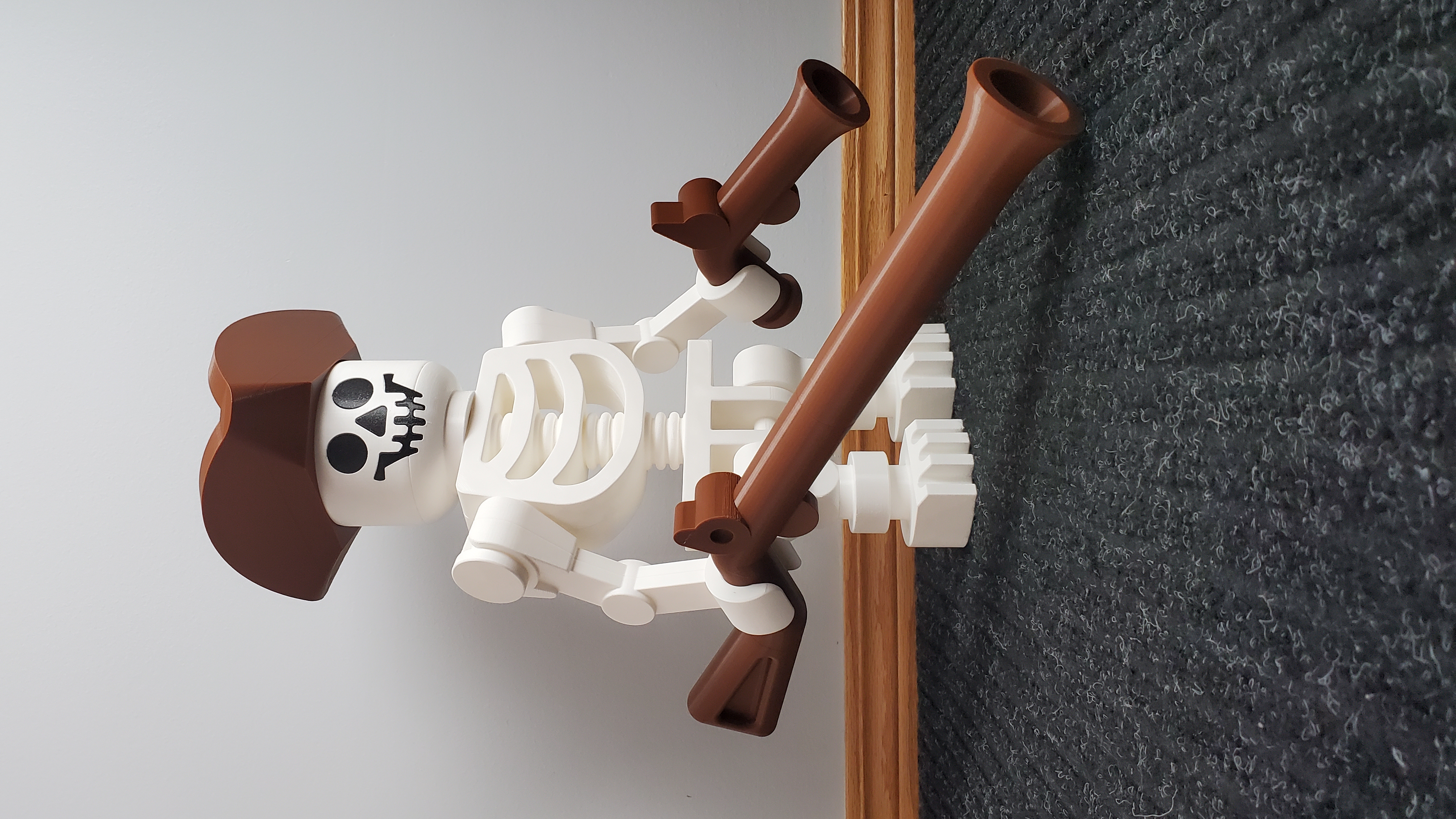Giant Lego-Like Pirate Musket 10:1 Scale