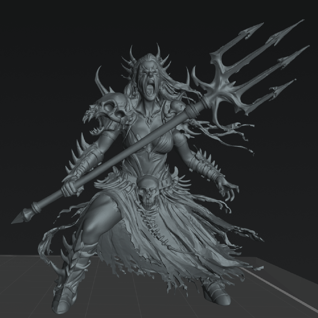 Huntress Queen - The Eightpints Scoured Raiders