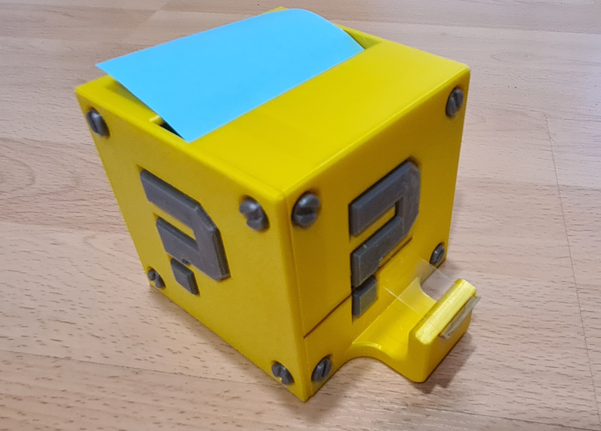 Mario Coin Block - Scotch and Z-Note Dispenser