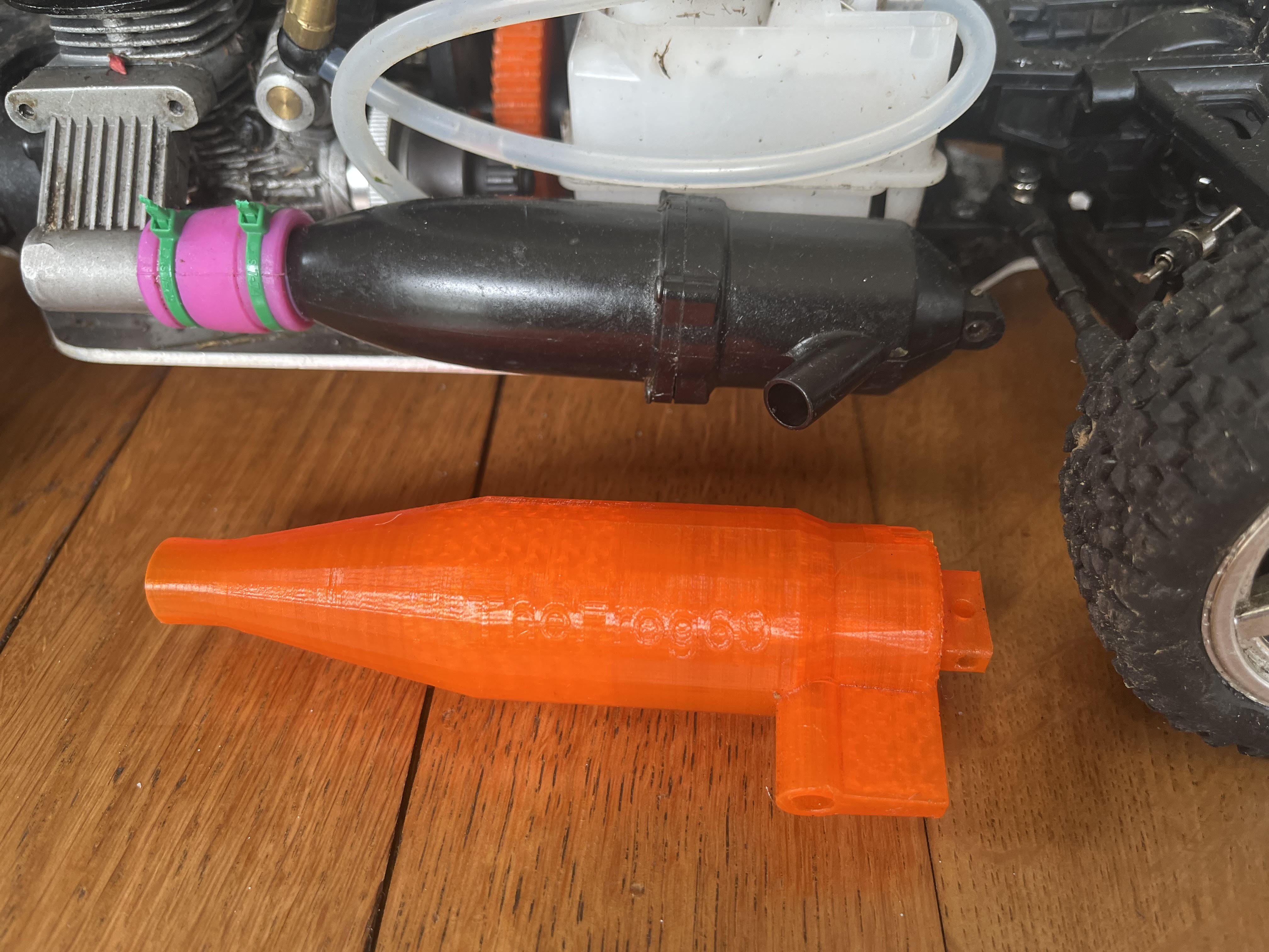 RC Car Exhaust Acme Cyclone, Condor, Conquistador