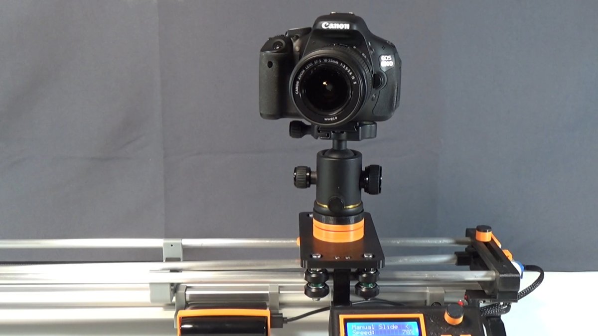 DIY Camera Slider, motorized, Arduino controlled, updated 2024-04