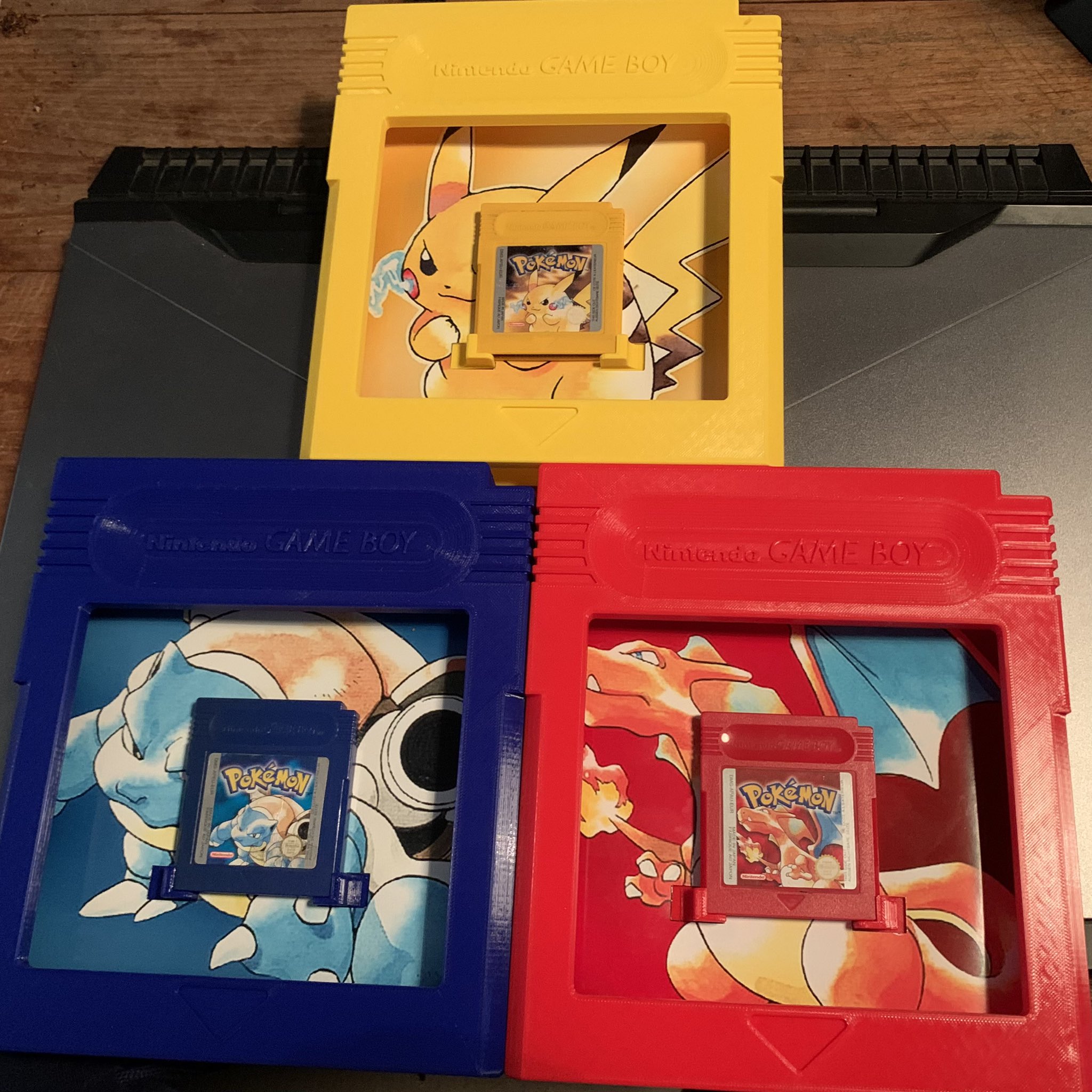 Gameboy (Classic DMG-01) big cartridge display case
