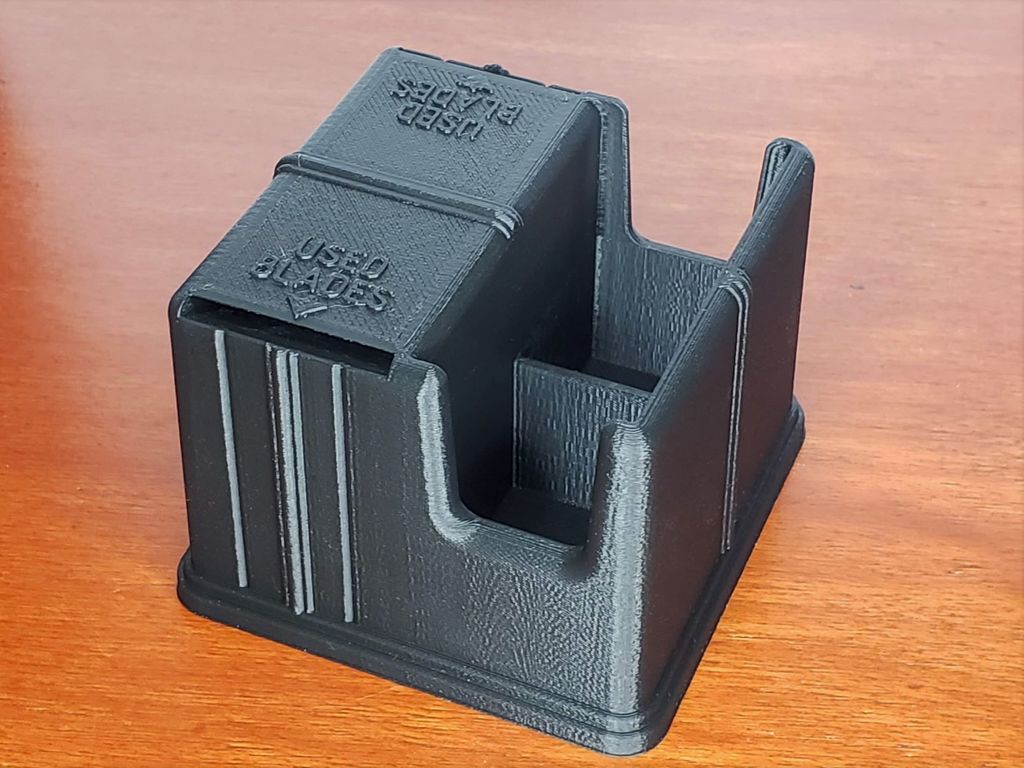 Art Deco Blade Bank with blade holder