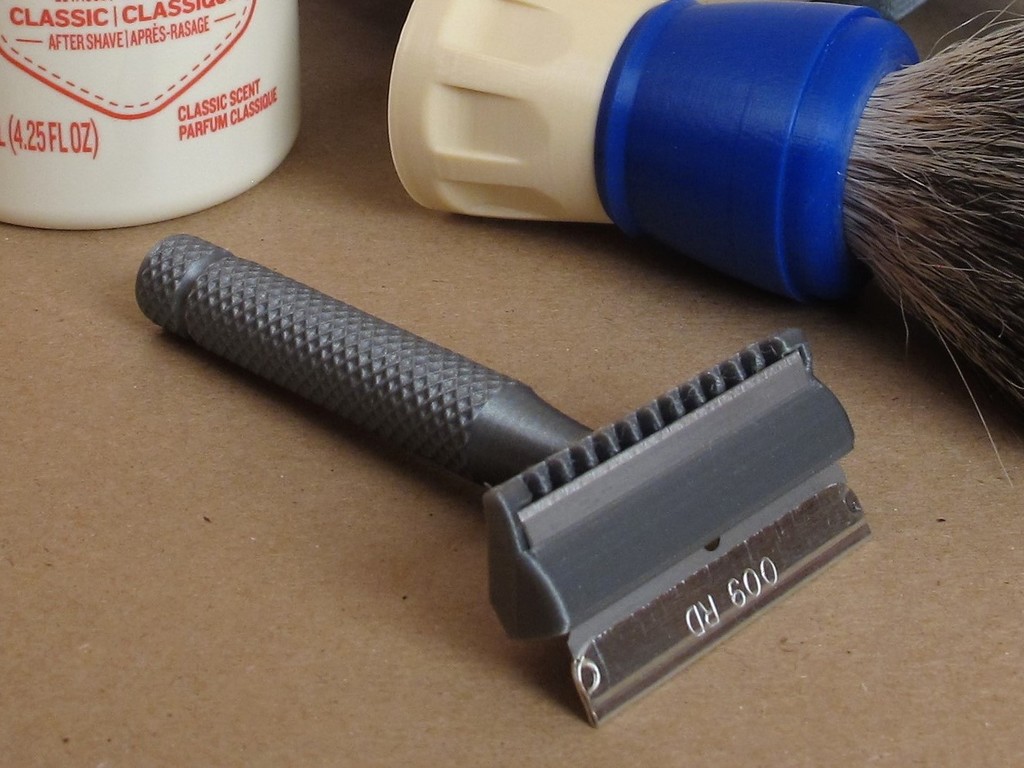 GEM Single Edge Safety Razor "Triceratops"