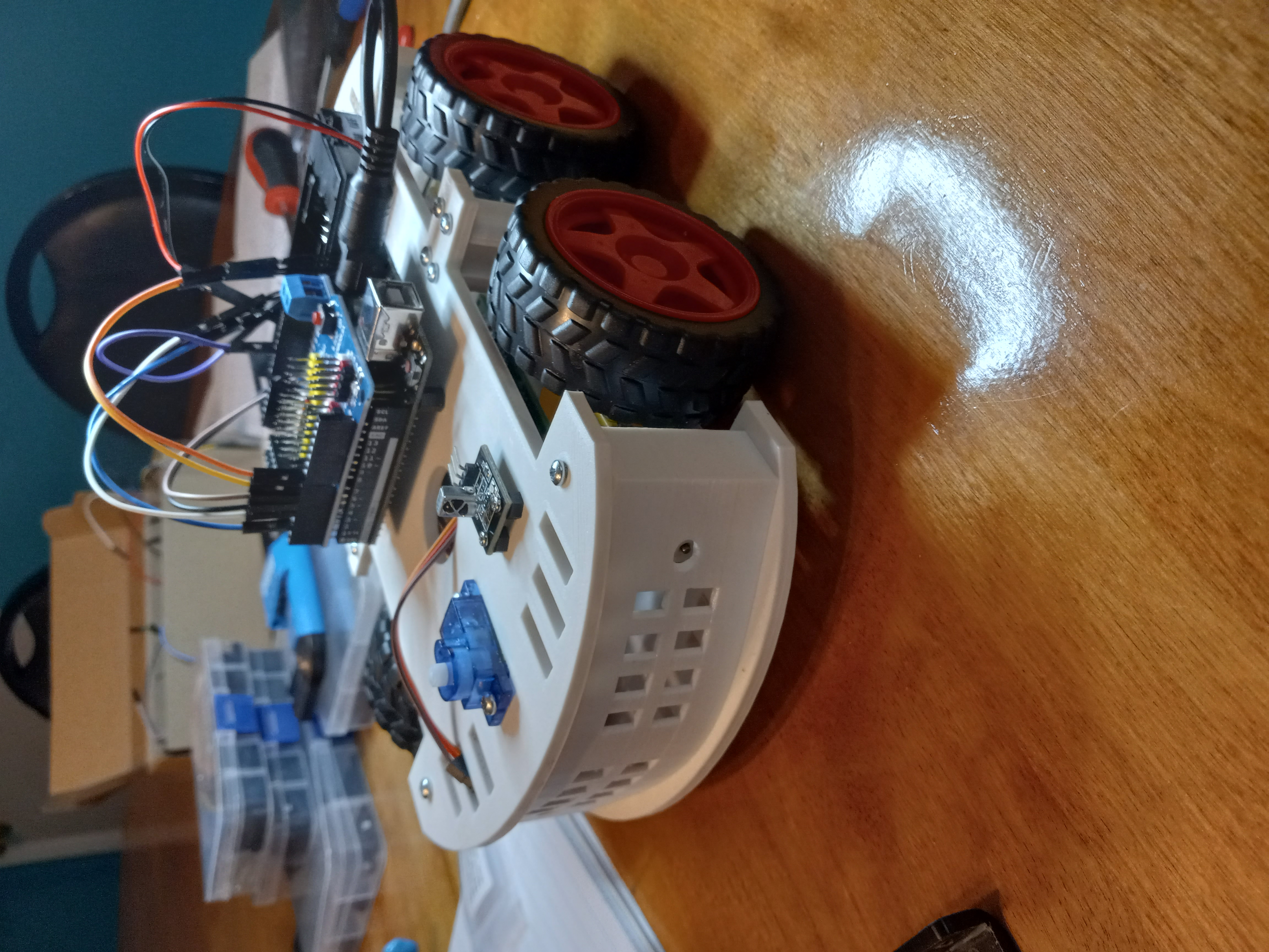 Smart Car Printed on an Ender 3 V2.