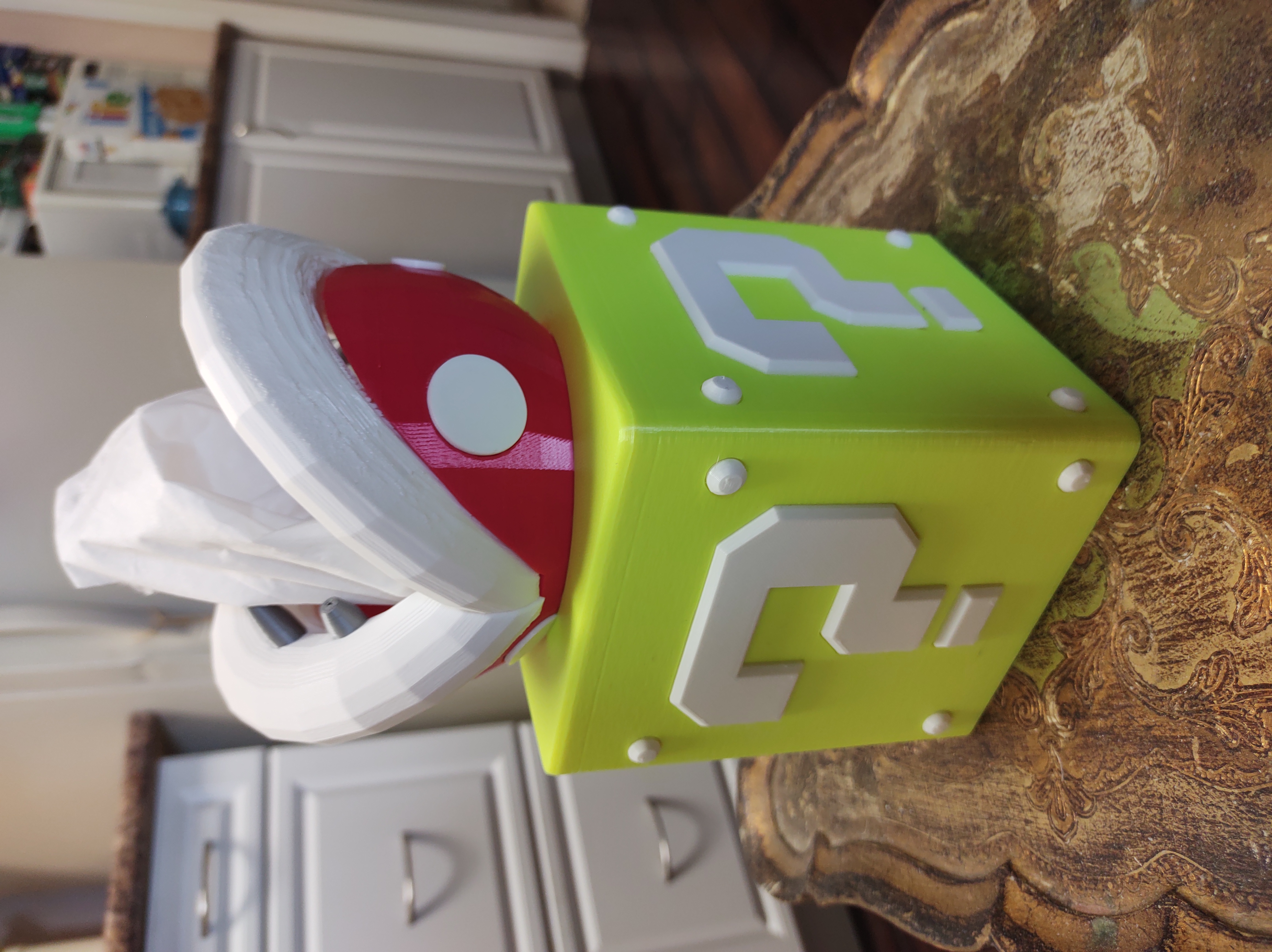 Mario Piranha Flower Tissue Holder